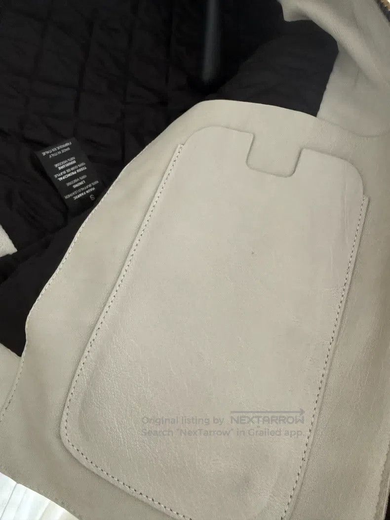 Vetements Vetements Red and White Color Block Leather Jacket Size US XS / EU 42 / 0 - 6 Thumbnail