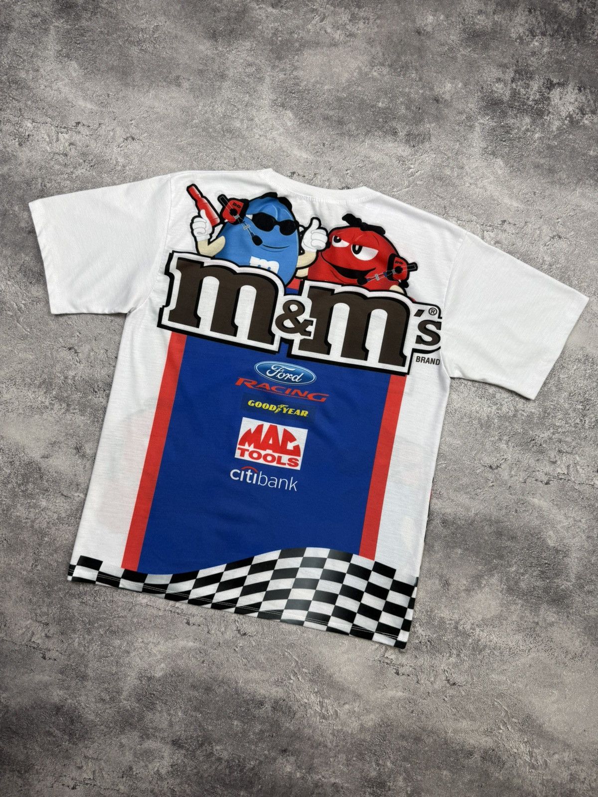 Vintage Vintage M&M’s Racing T-Shirt Y2K Streetwear Size US M / EU 48-50 / 2 - 11 Thumbnail