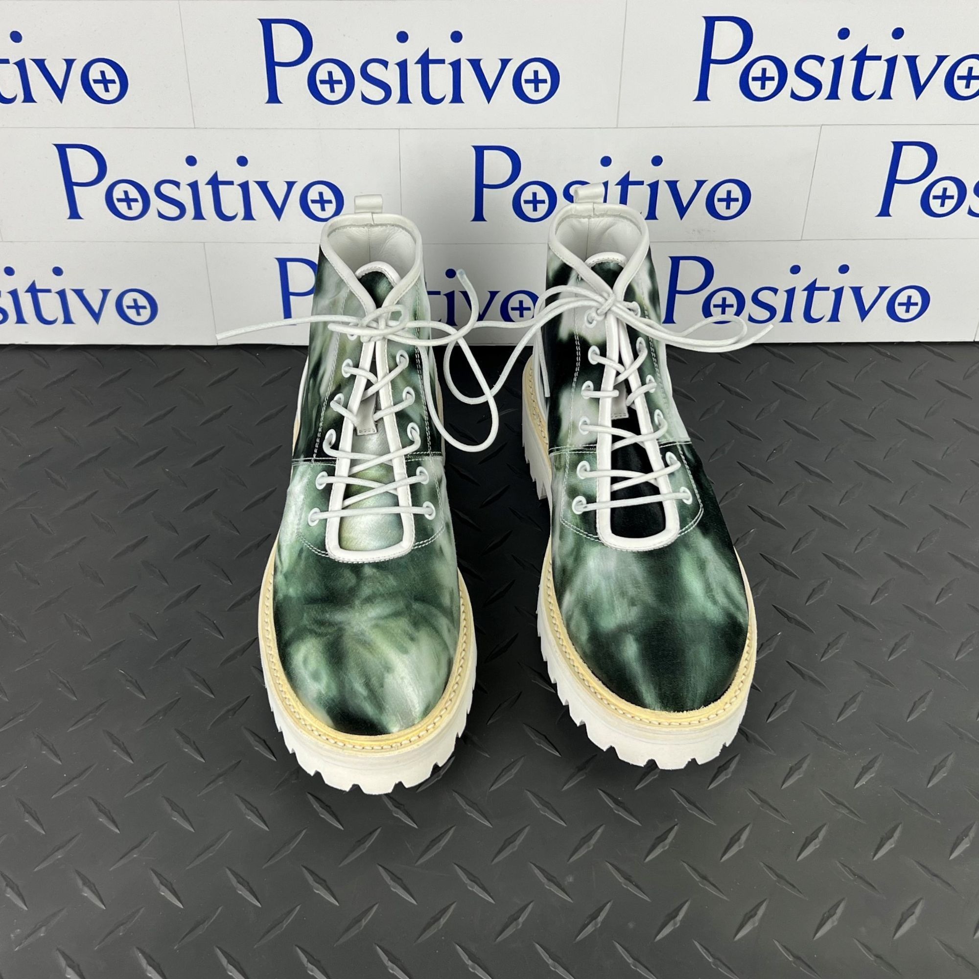 Buscemi Buscemi Lotta Tie Dye Canvas Boots US 9 SAMPLE Size US 9 / EU 42 - 3 Thumbnail