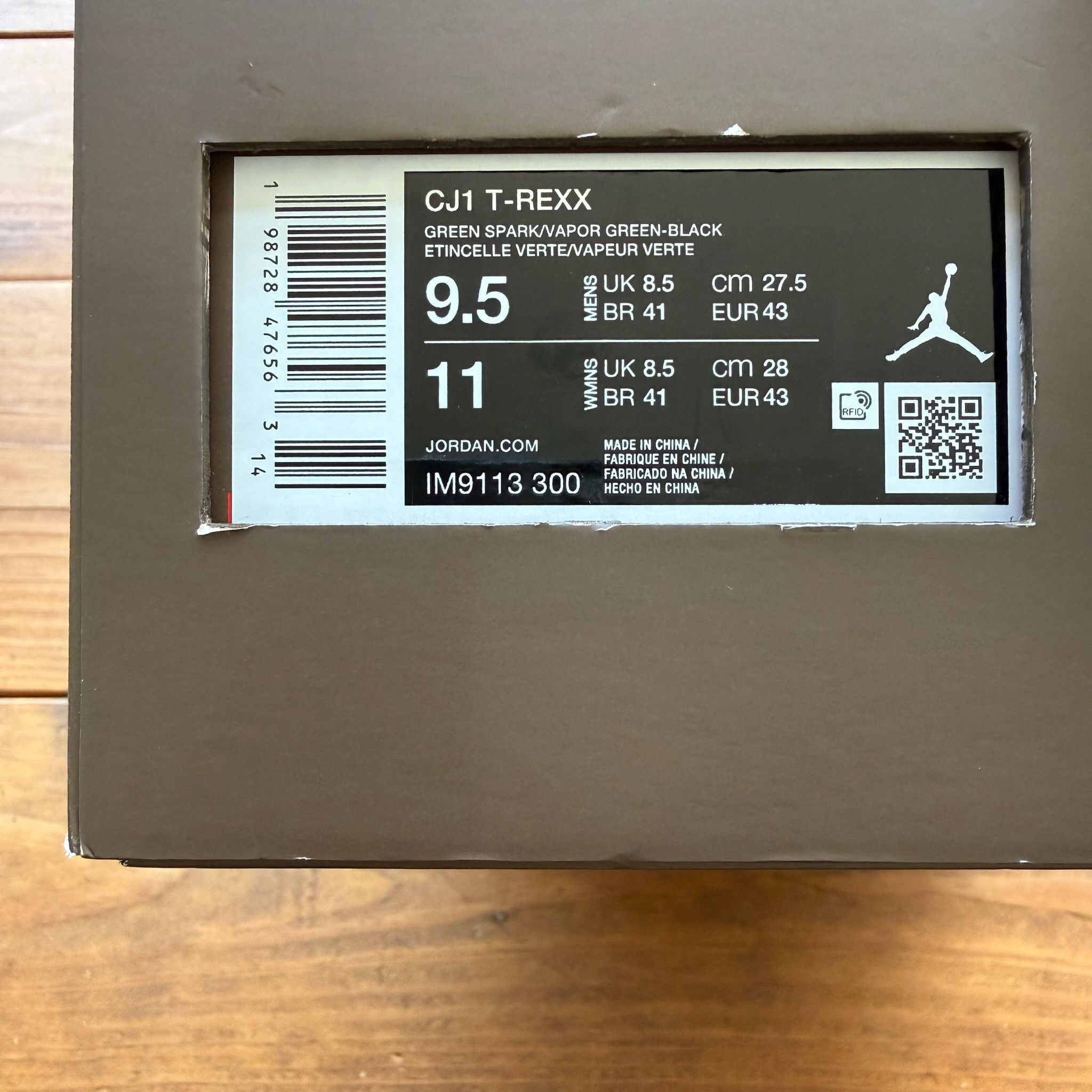 Jordan Brand × Travis Scott Travis Scott Jordan Jumpman Jack TR Green Spark - IM9113-300 Size US 9.5 / EU 42-43 - 10 Thumbnail