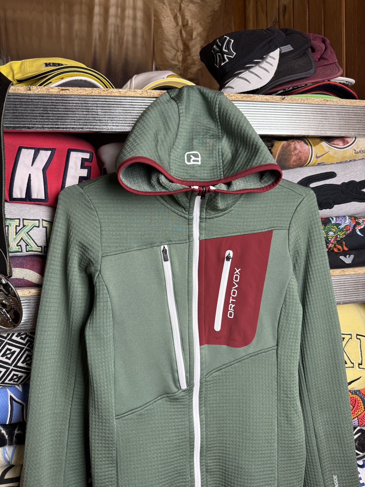 ORTOVOX ORTOVOX MERINOINSIDE Thermo Fleece Zip Hoodie Size S / US 4 / IT 40 - 3 Thumbnail