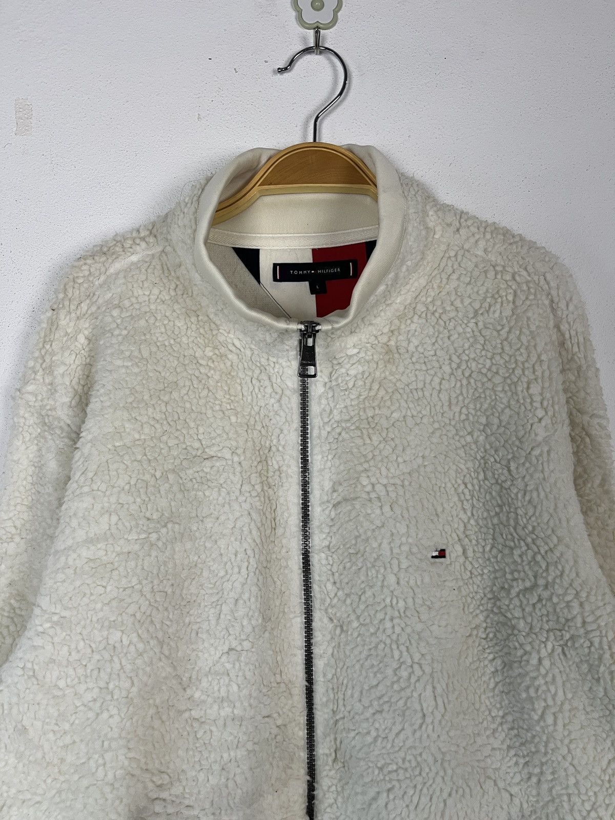 Tommy Hilfiger Tommy Hilfiger Fleece Sherpa Jacket Size US L / EU 52-54 / 3 - 3 Thumbnail