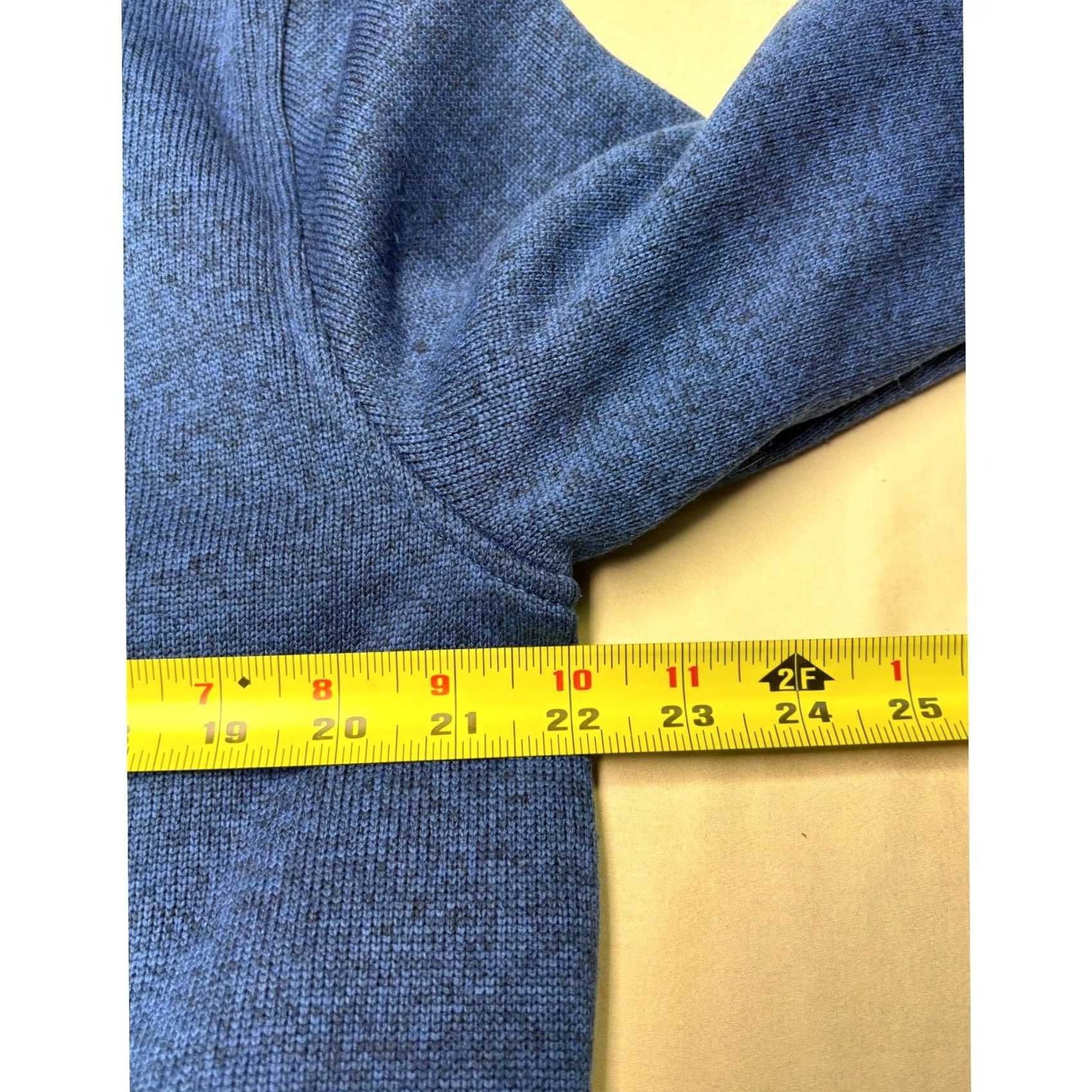 Vintage VINTAGELL Bean Sweater Fleece Pullover Mens LT Blue Snap Neck 502793 Size US L / EU 52-54 / 3 - 6 Thumbnail