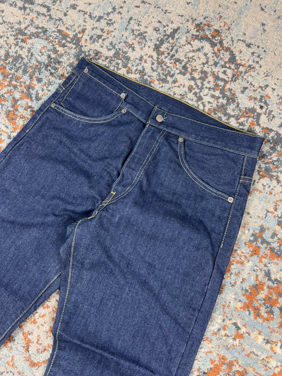 Other Rare Vintage 2000r Levis CoolMax dry raw denim single pocket Size US 30 / EU 46 - 4 Thumbnail