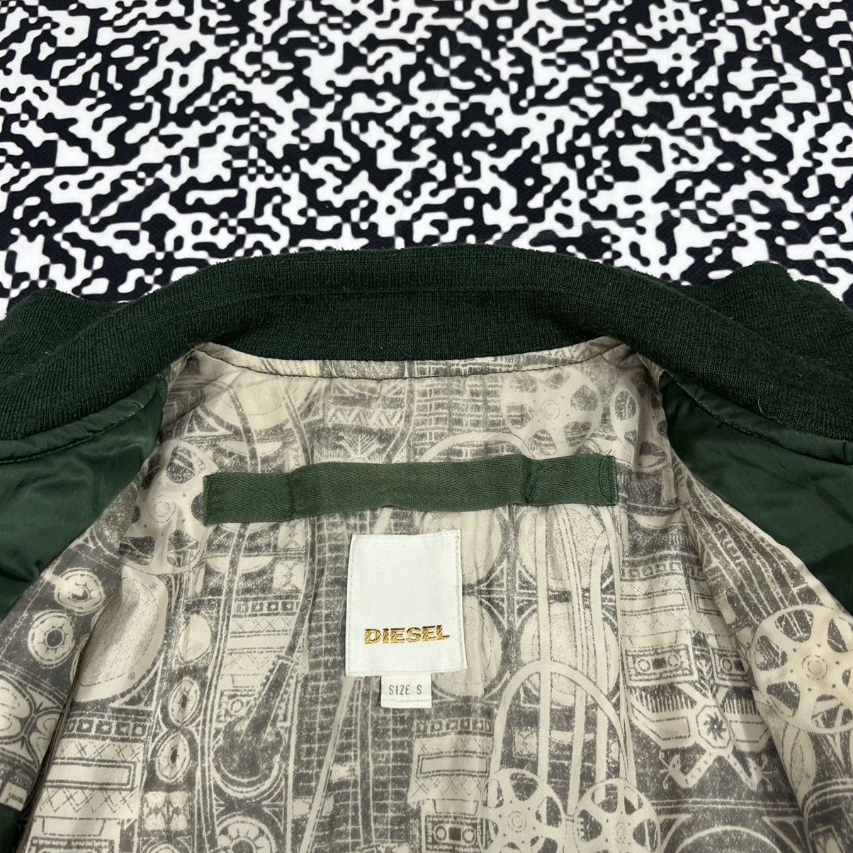 Diesel Vintage Y2K Diesel Opium Oversize Bomber Jacket Size S / US 4 / IT 40 - 16 Thumbnail
