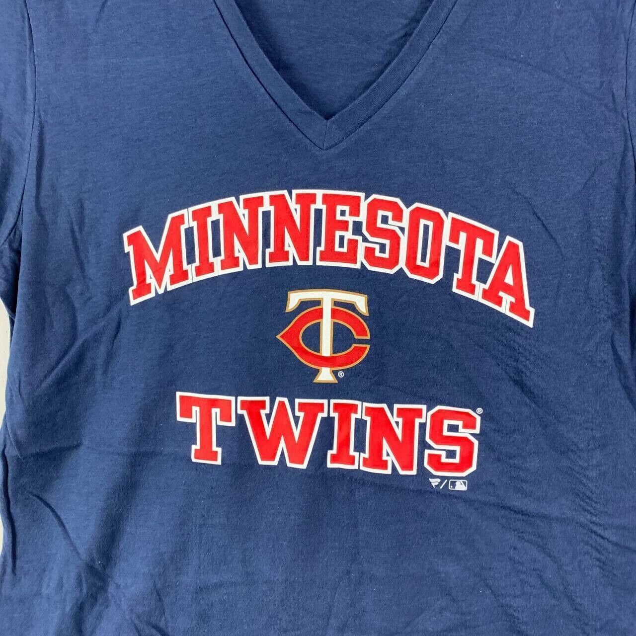 MLB Minnesota Twins MLB Medium Fanatics Casual T-Shirt Blue Size M / US 6-8 / IT 42-44 - 2 Thumbnail