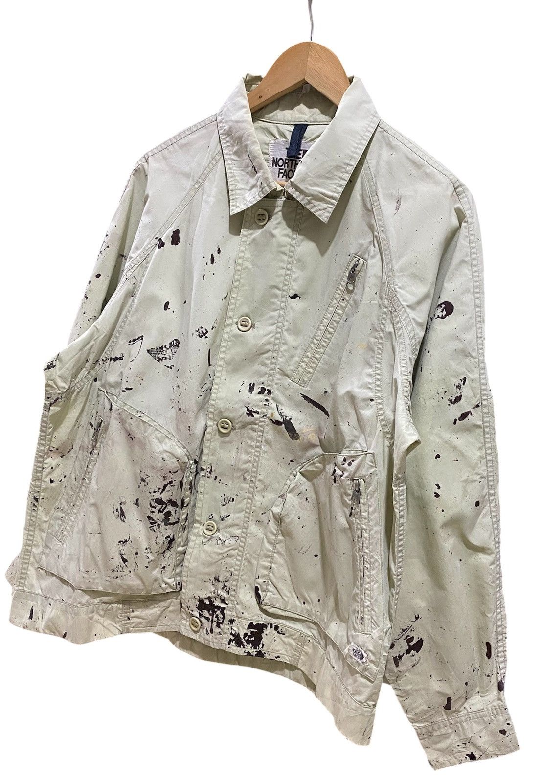 The North Face Vintage The North Face Painter Art Custom Bomber Jacket Size US L / EU 52-54 / 3 - 4 Thumbnail