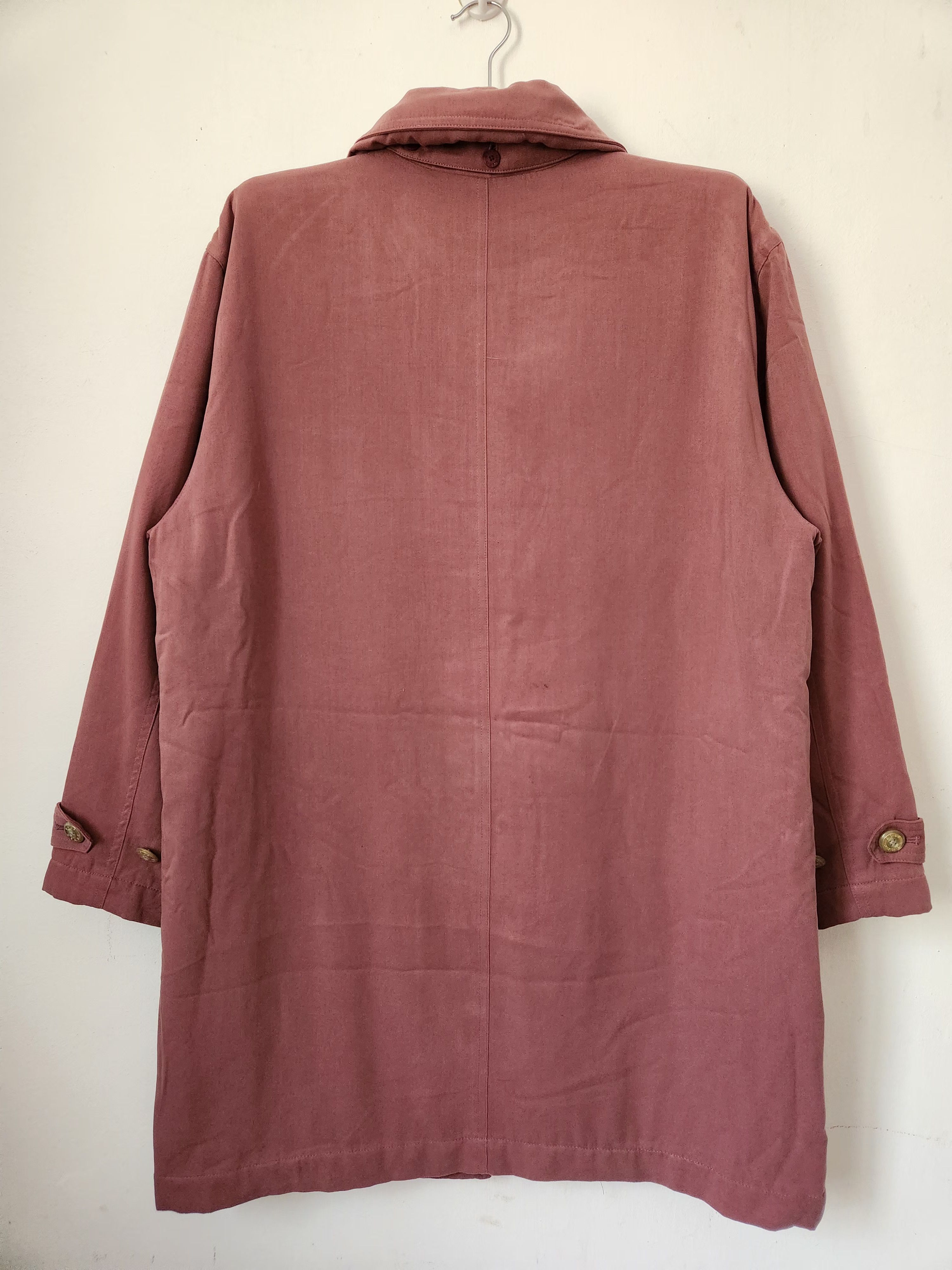 Kenzo Kenzo long jacket marroon Size US L / EU 52-54 / 3 - 2 Thumbnail