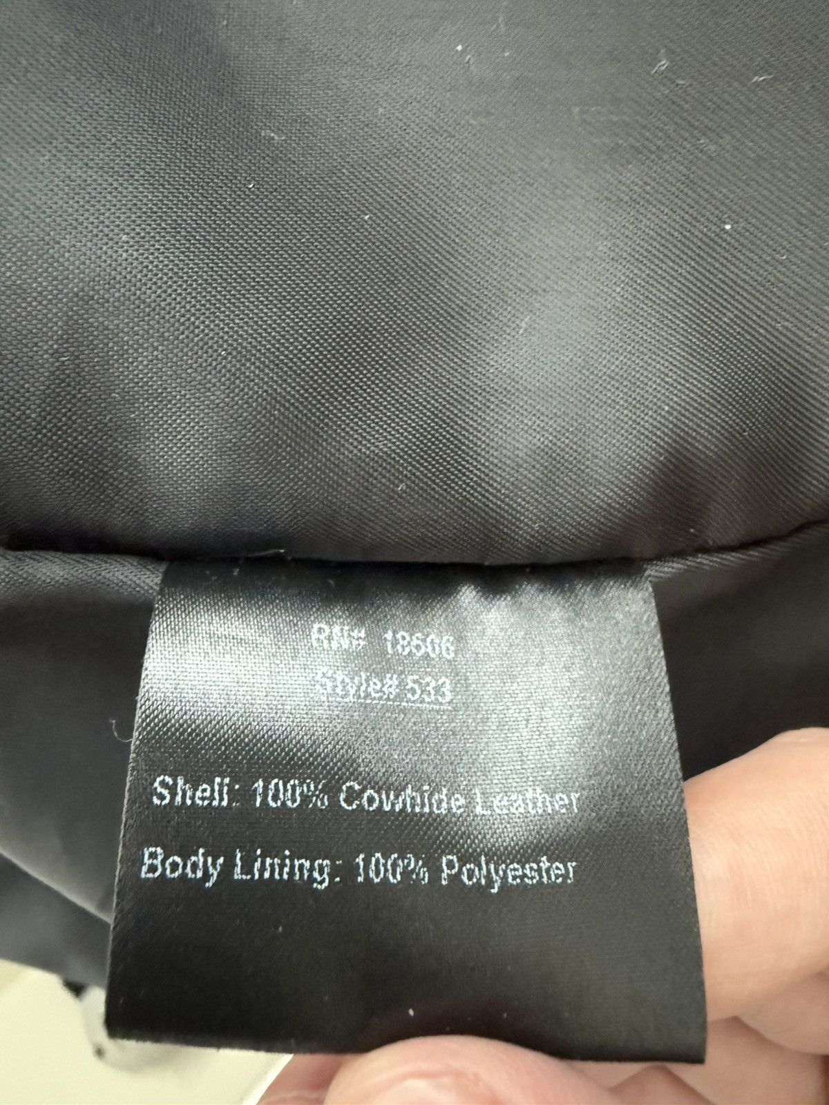 Schott Schott NYC waxed Perfecto Size US L / EU 52-54 / 3 - 4 Thumbnail