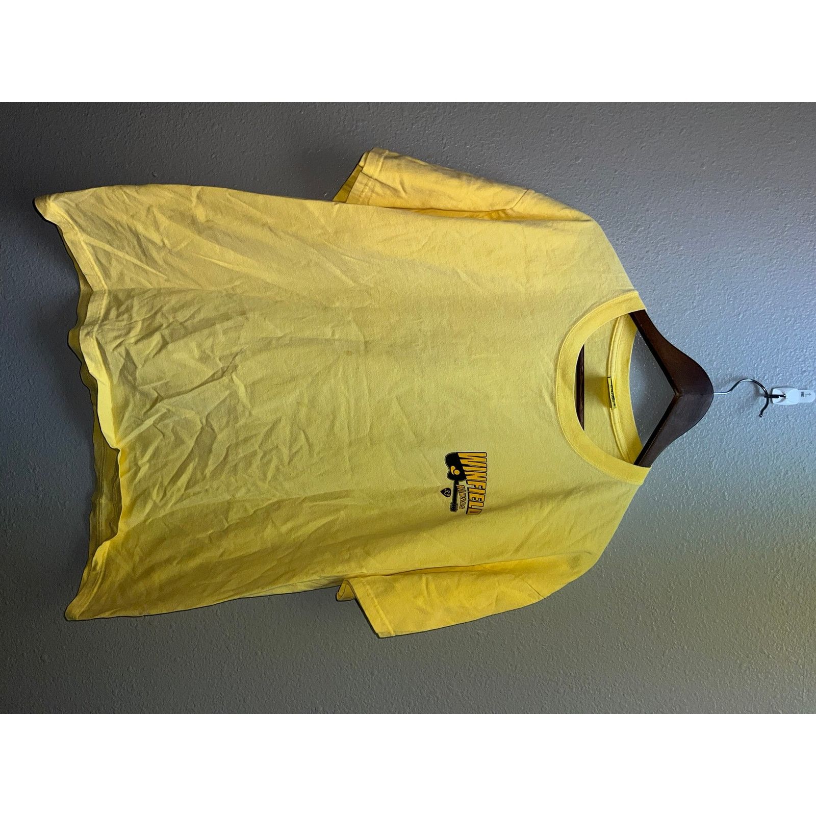 Anvil Vintage Flatpicking Shirt National Winfield Kansas Yellow L Size US L / EU 52-54 / 3 - 2 Thumbnail