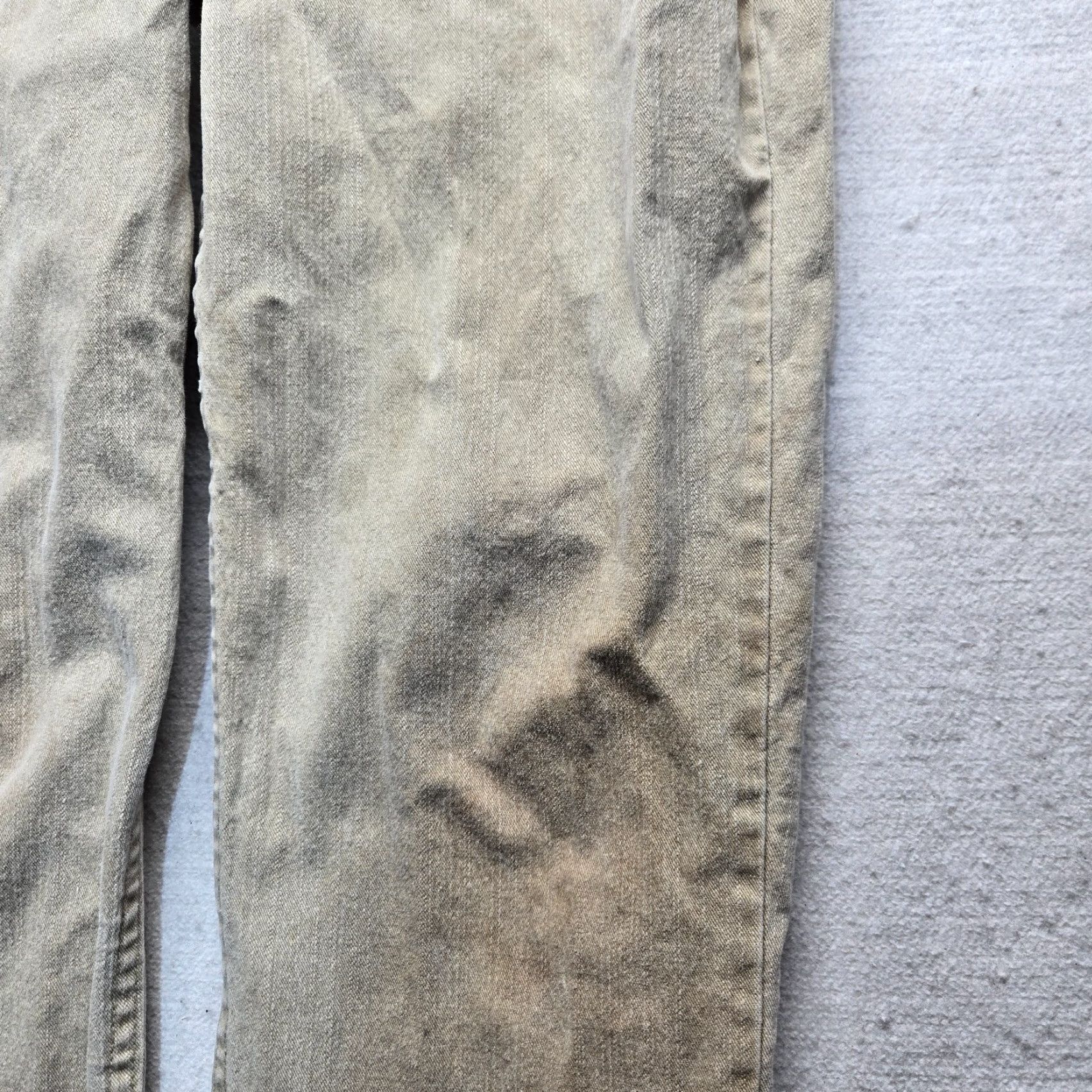 Vintage Riders Women's Pants Casual Brown 12 Adult 29 Inseam 100% Cotton Size 34" / US 12 / IT 48 - 3 Thumbnail