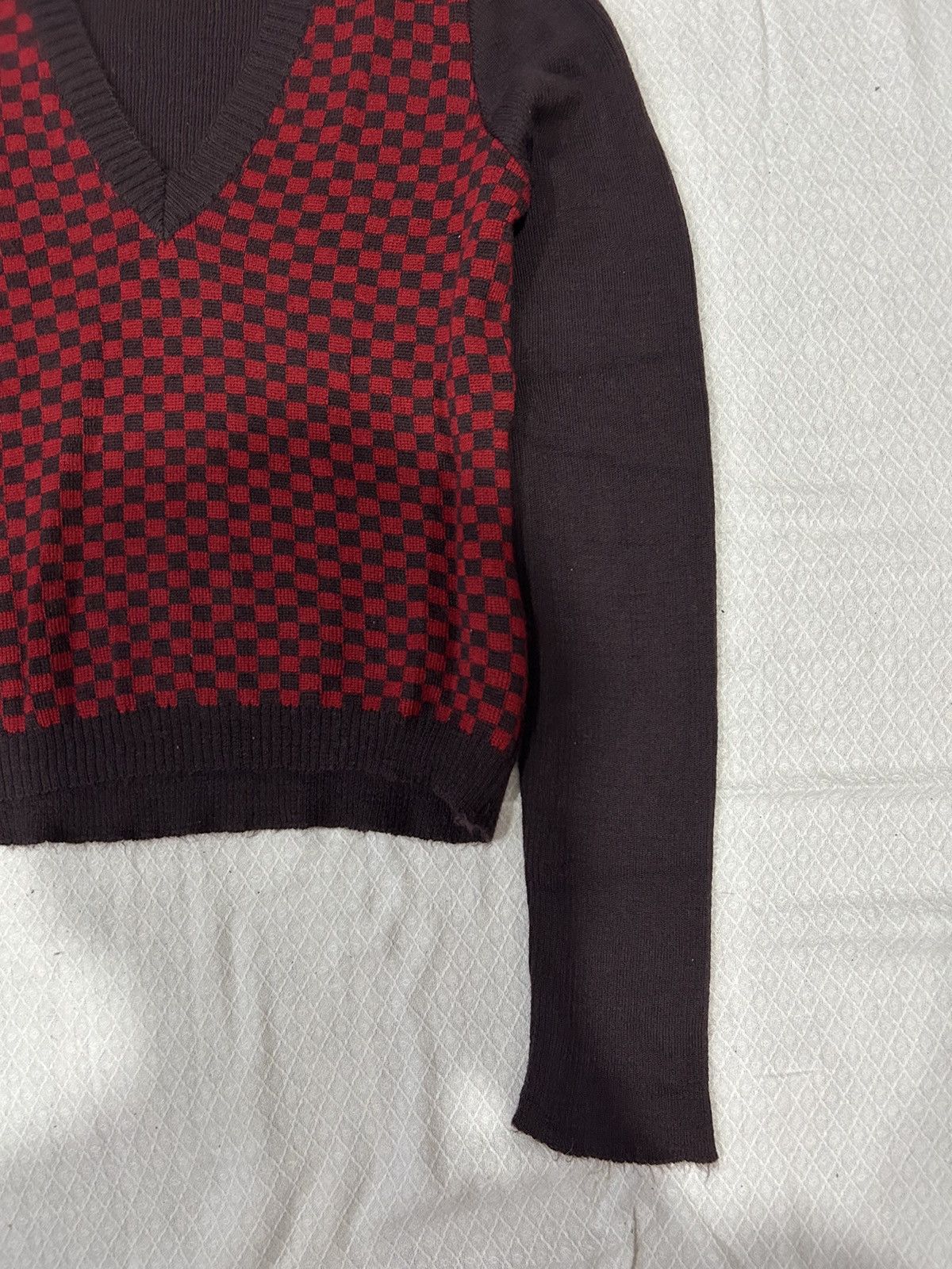 Hysteric Glamour 💸BINDINGOFFER💸NOM.D Plaid Knitted Long Sleeve Size US M / EU 48-50 / 2 - 3 Thumbnail