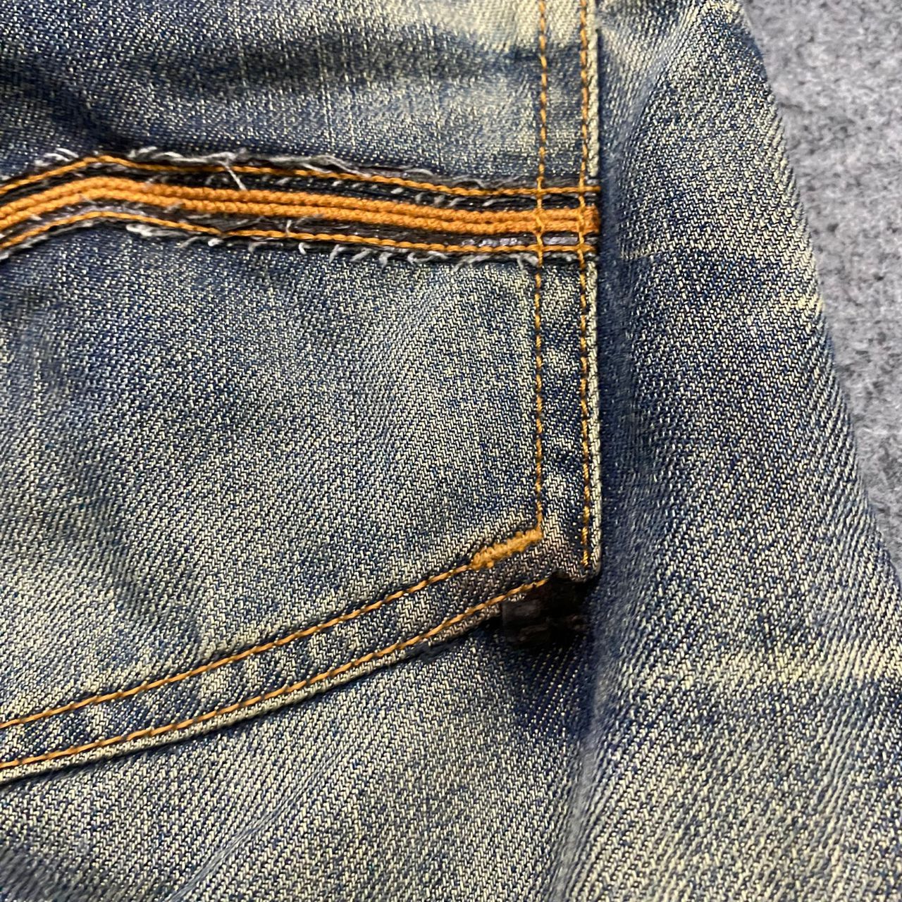 Giorgio Armani 💥Best Offer💥Vintage Armani Jeans Patchwork Denim Size US 32 / EU 48 - 16 Thumbnail