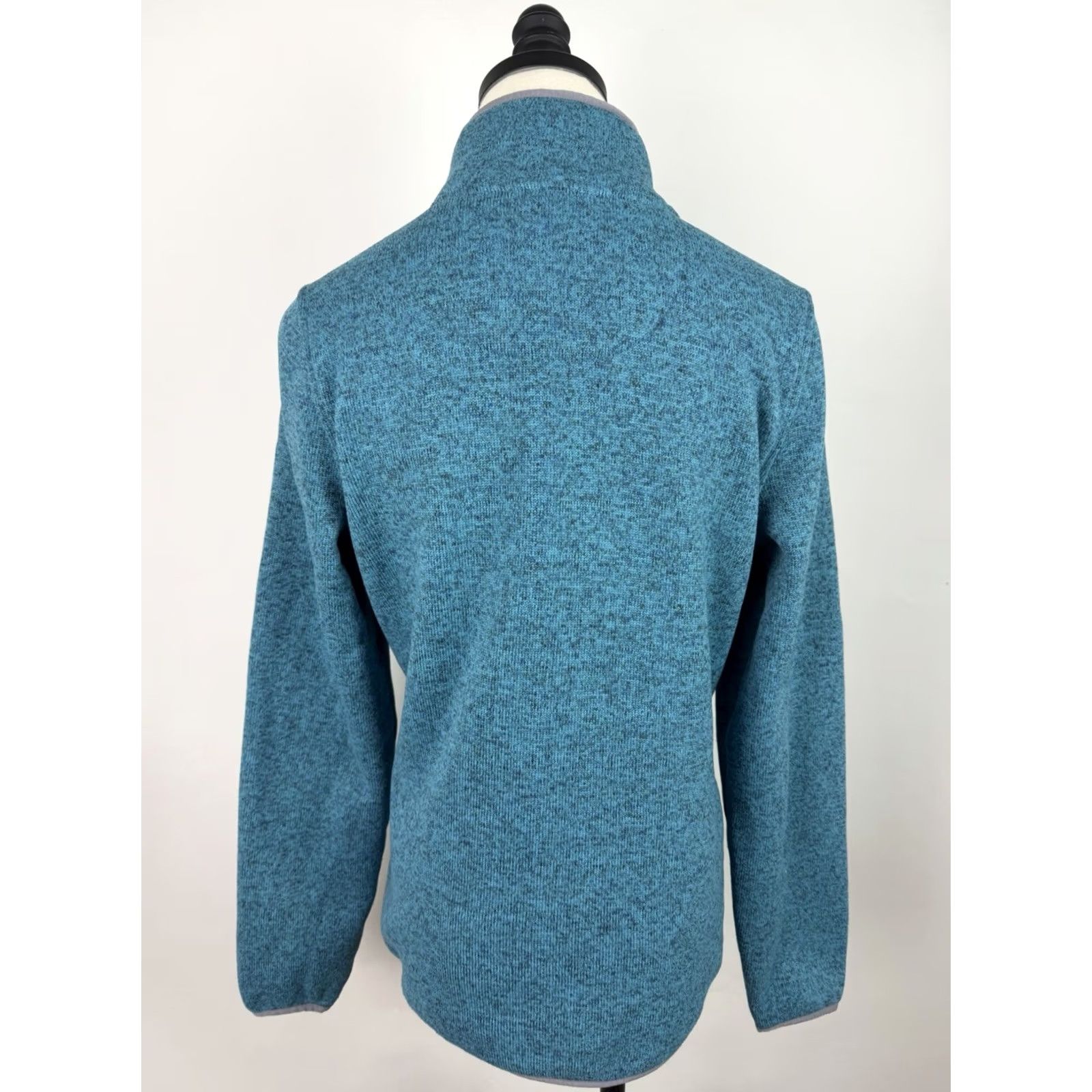 Vintage VINTAGE LL Bean Fleece Pullover Womens Small Regular Pockets Teal Blue 1/4 Snap Closure Logo Sweatshirt Size S Womens Size S / US 4 / IT 40 - 7 Thumbnail