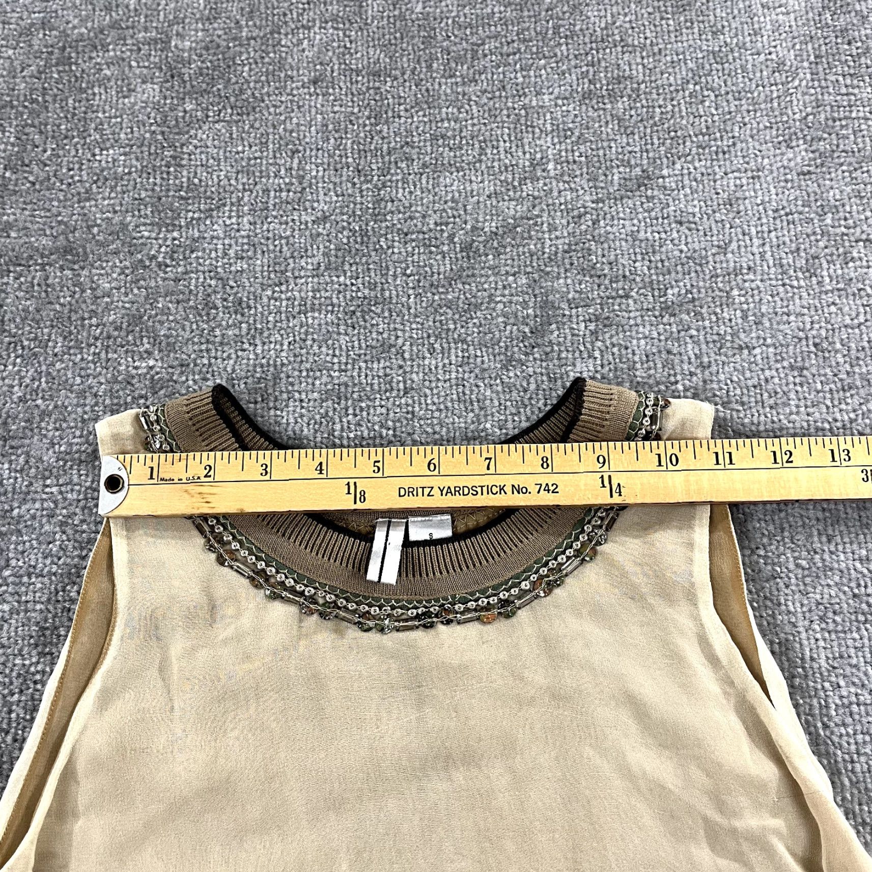Anthropologie Anthropologie Bl- nk London Top Womens Small High Desert Sleeveless Viscose Bl-nk Size S / US 4 / IT 40 - 7 Thumbnail