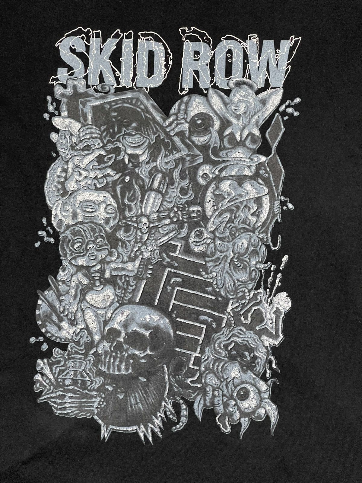 Band Tees Vintage Skid Row Subhuman Race Track 90s Size US M / EU 48-50 / 2 - 6 Thumbnail