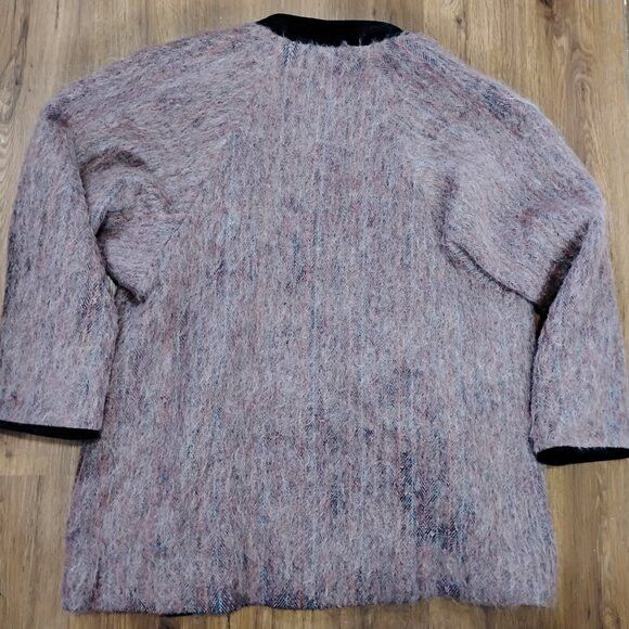 Other Vintage LC Mae Mohair Cardigan Sweater Union Labor Size L / US 10 / IT 46 - 7 Thumbnail