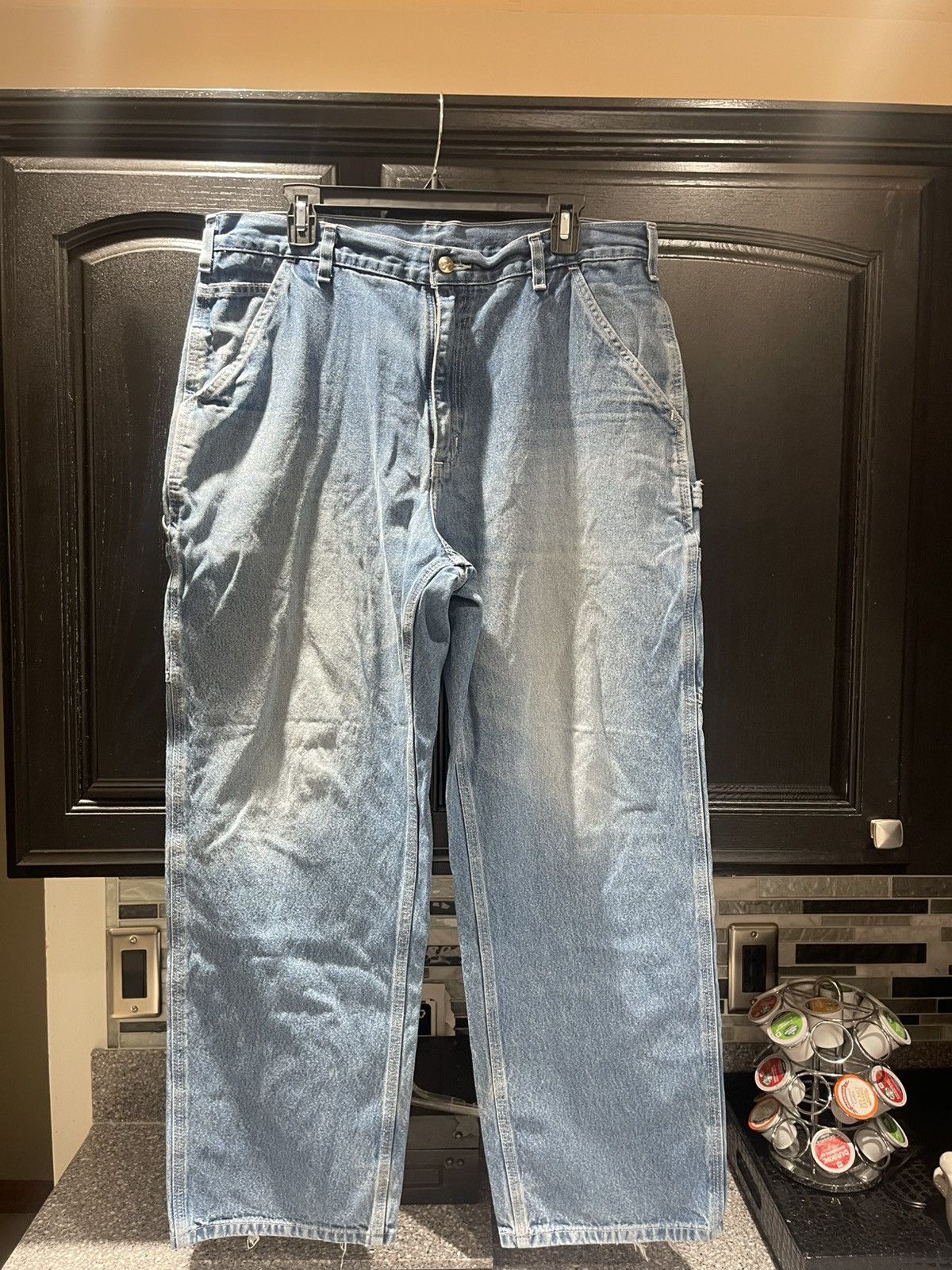 Carhartt Carhartt Jeans Mens 36x30 Original Fit Dungaree Workwear Size US 36 / EU 52 - 1 Thumbnail