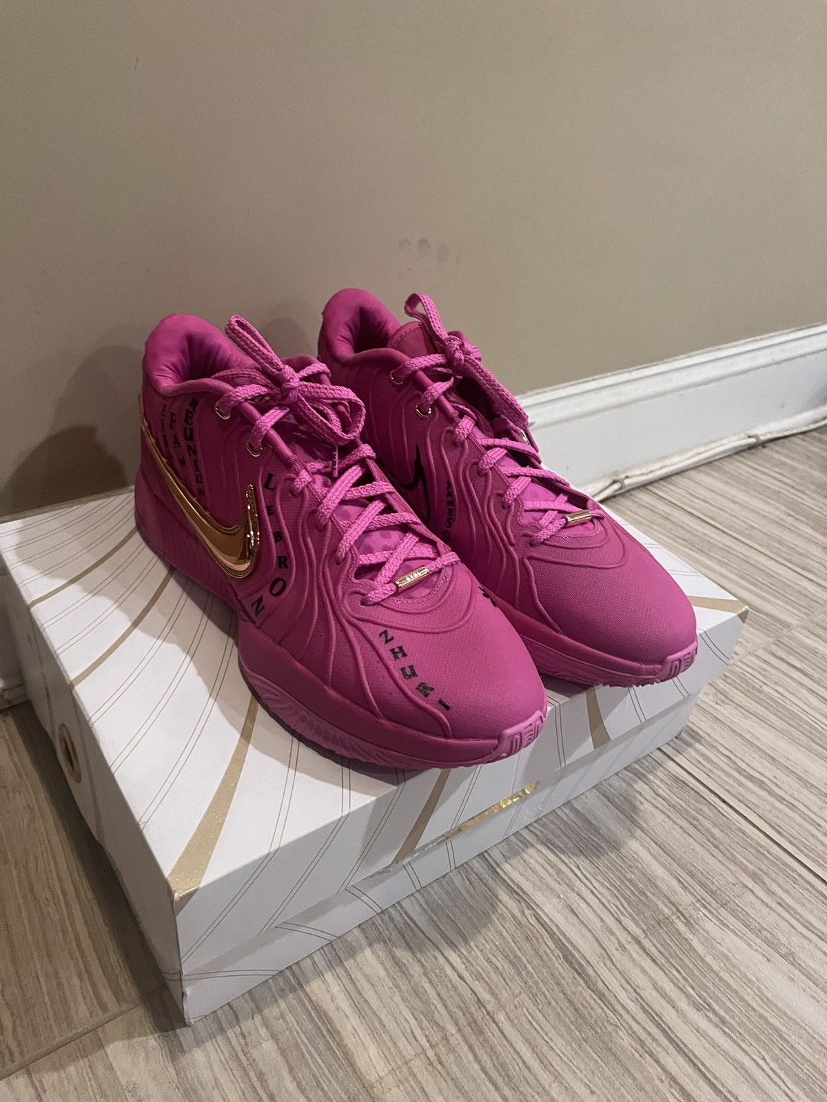 Nike LeBron 21 'EYBL Peach Jam' Size US 13 / EU 46 - 8 Thumbnail