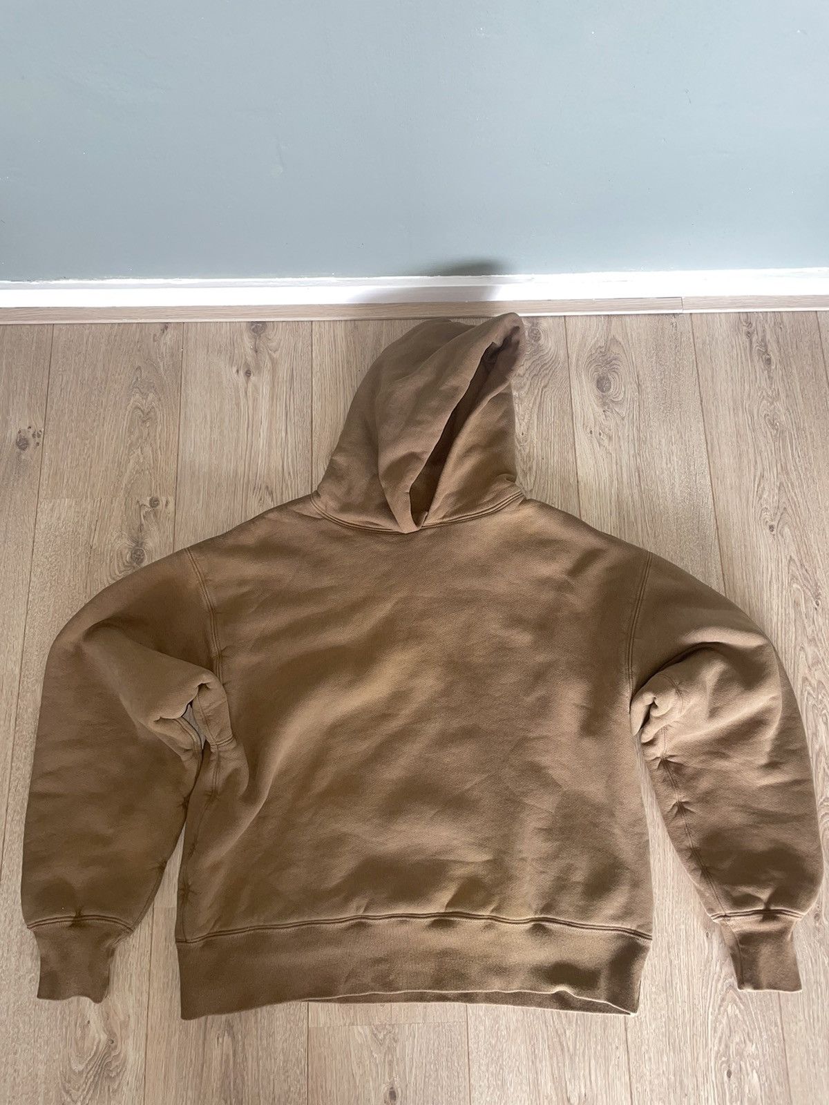 image of Los Angeles Apparel Yeezy Perfect Hoodie Wyoming Era Sample Size M in Brown, Men's