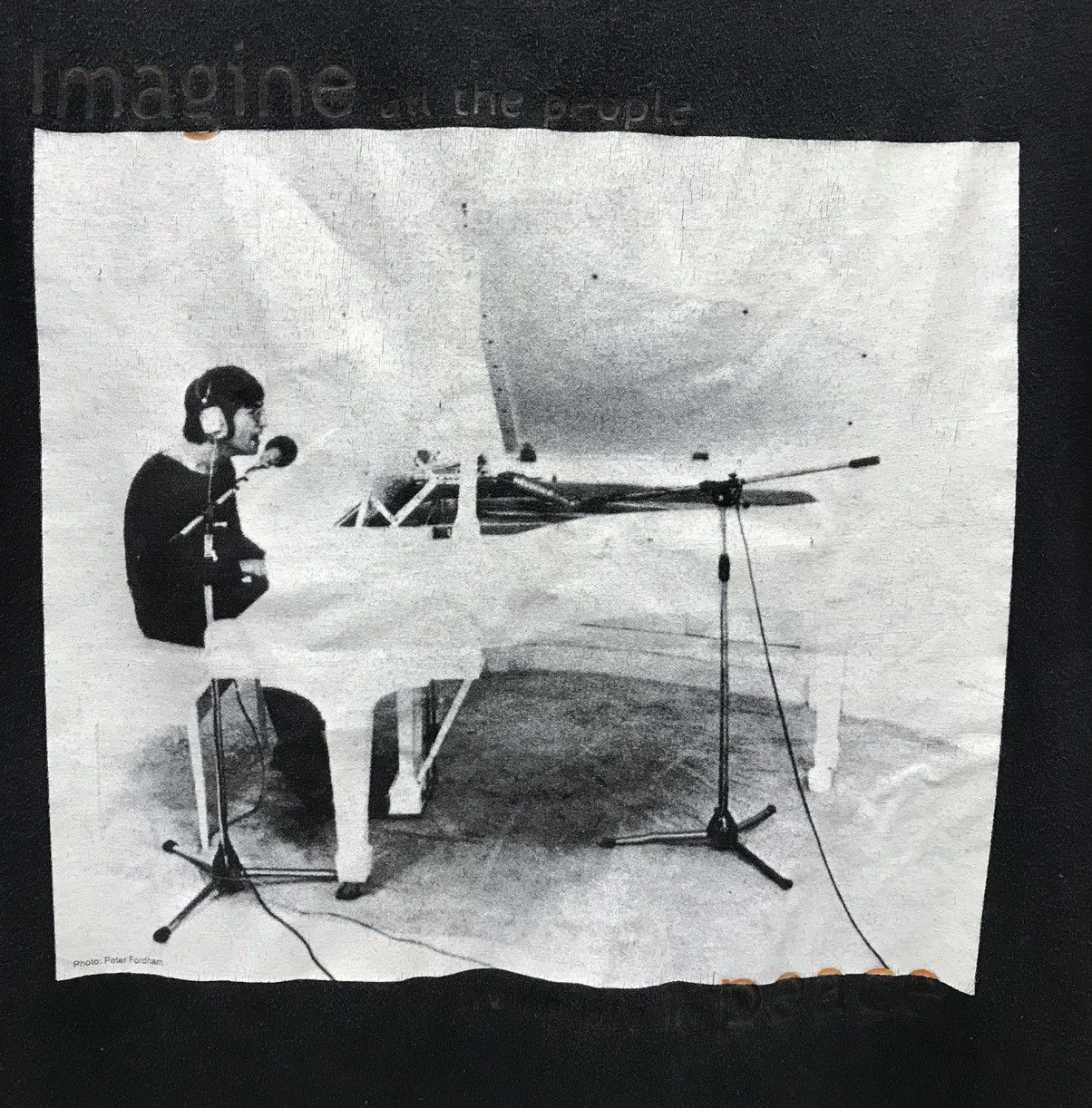 Vintage John Lennon Imagine all the people living life in peace Shir Size US M / EU 48-50 / 2 - 3 Thumbnail