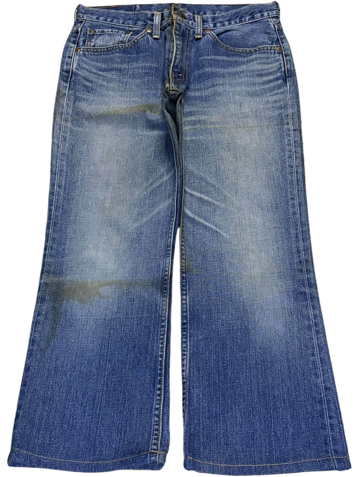 Levi's Vintage 90s Levis 517 Mud Wash Bootcut Flare Jeans Size US 32 / EU 48 - 1 Thumbnail