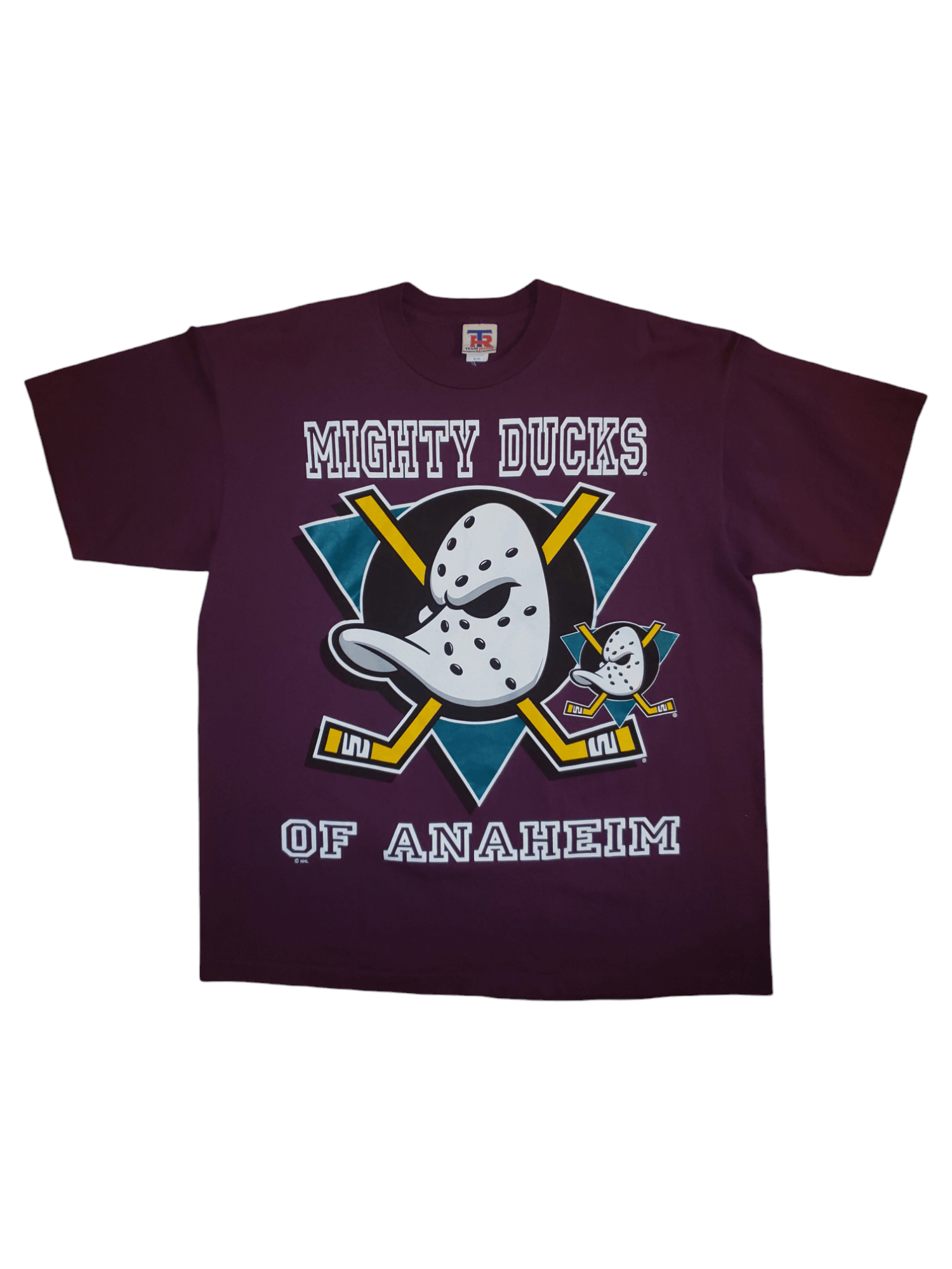 NHL × Vintage Vintage 90s Anaheim Might Ducks Shirt Size US XL / EU 56 / 4 - 1 Preview