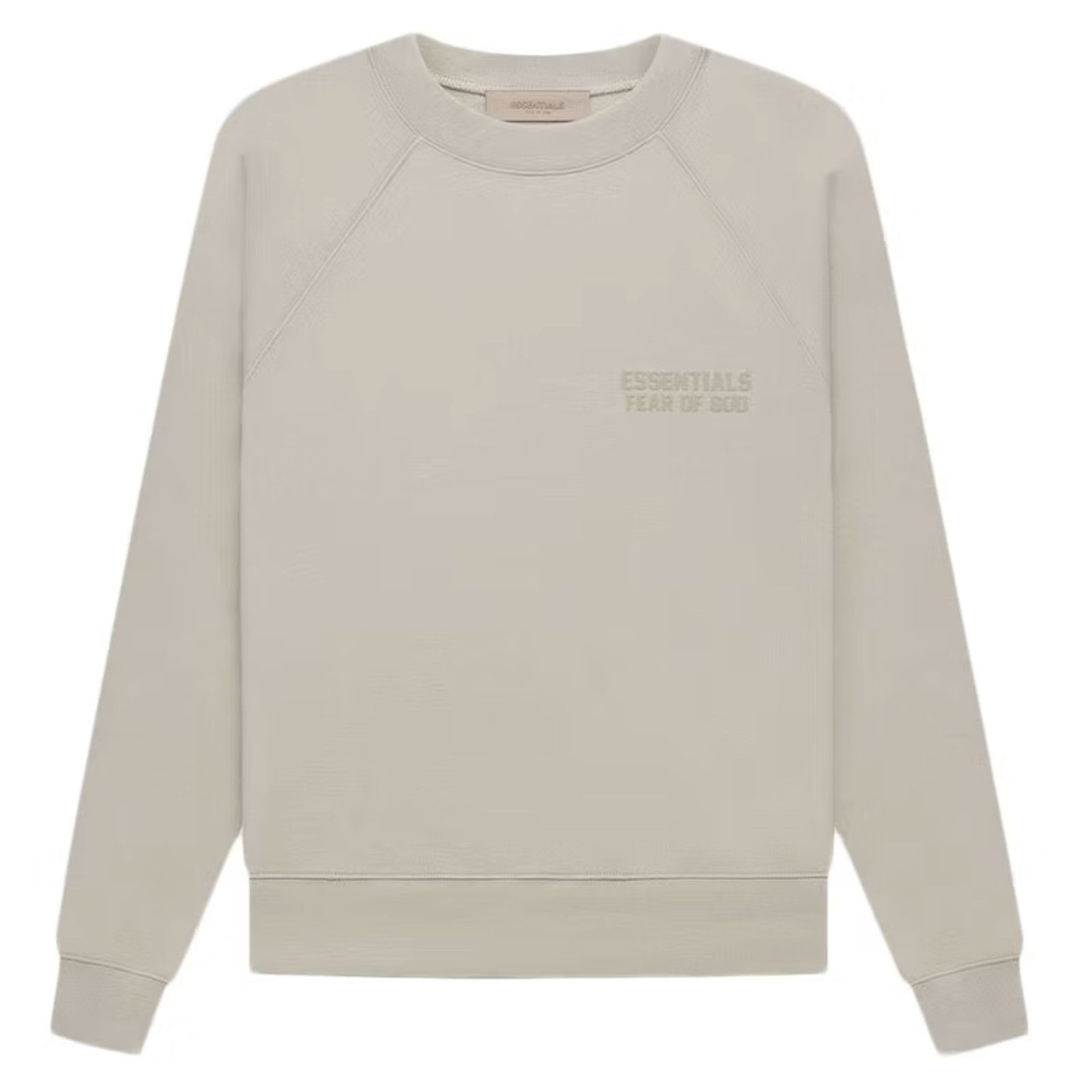 image of Fear Of God Essentials Crewneck Sweatshirt Smoke, Men's (Size 2XL)