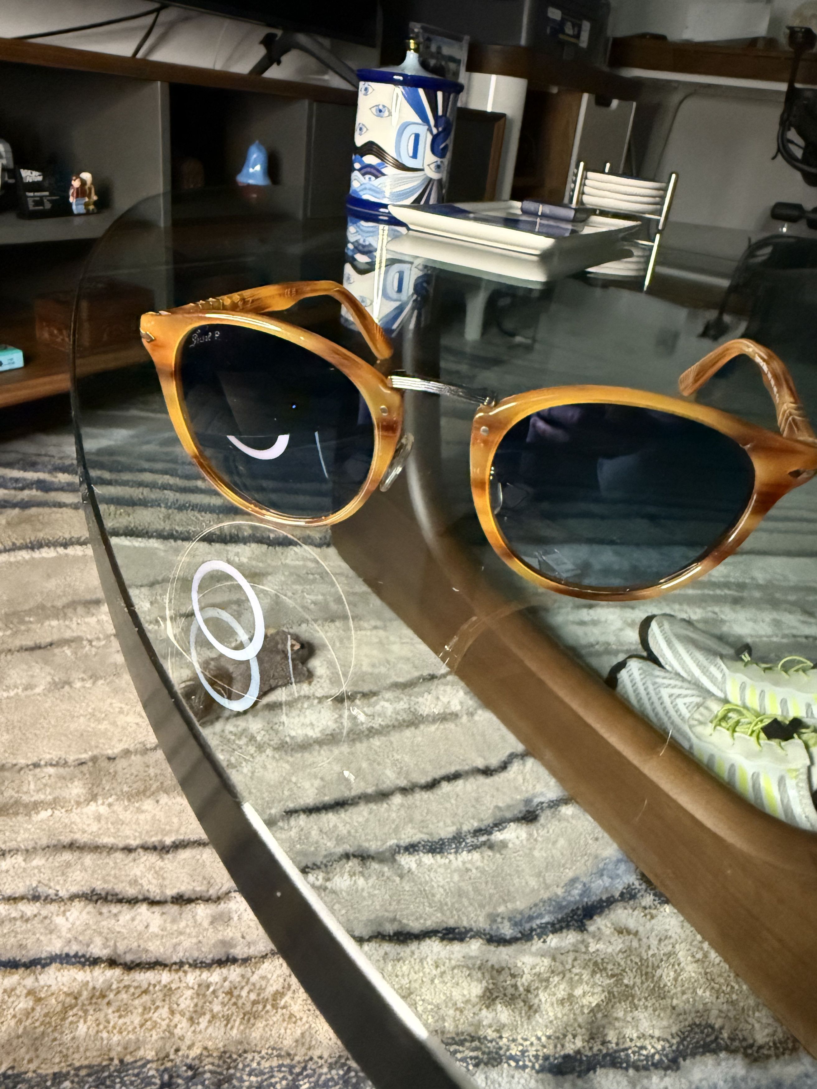 Persol Persol Polarized Sunglassess, Type Writer Edition 0PO3108S Size ONE SIZE - 5 Thumbnail