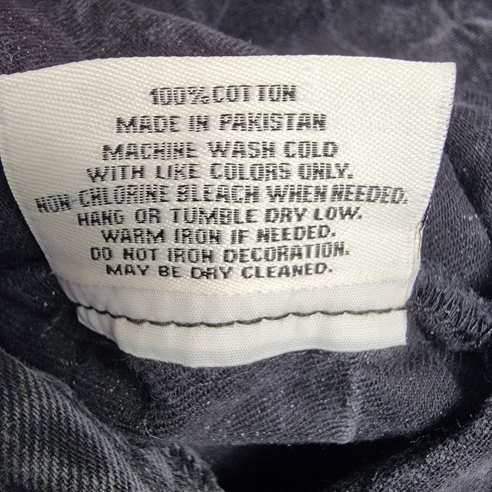 40oz NYC Original Fables Denim Short Sleeve Jersey Black Sz M (602) Size US M / EU 48-50 / 2 - 6 Thumbnail