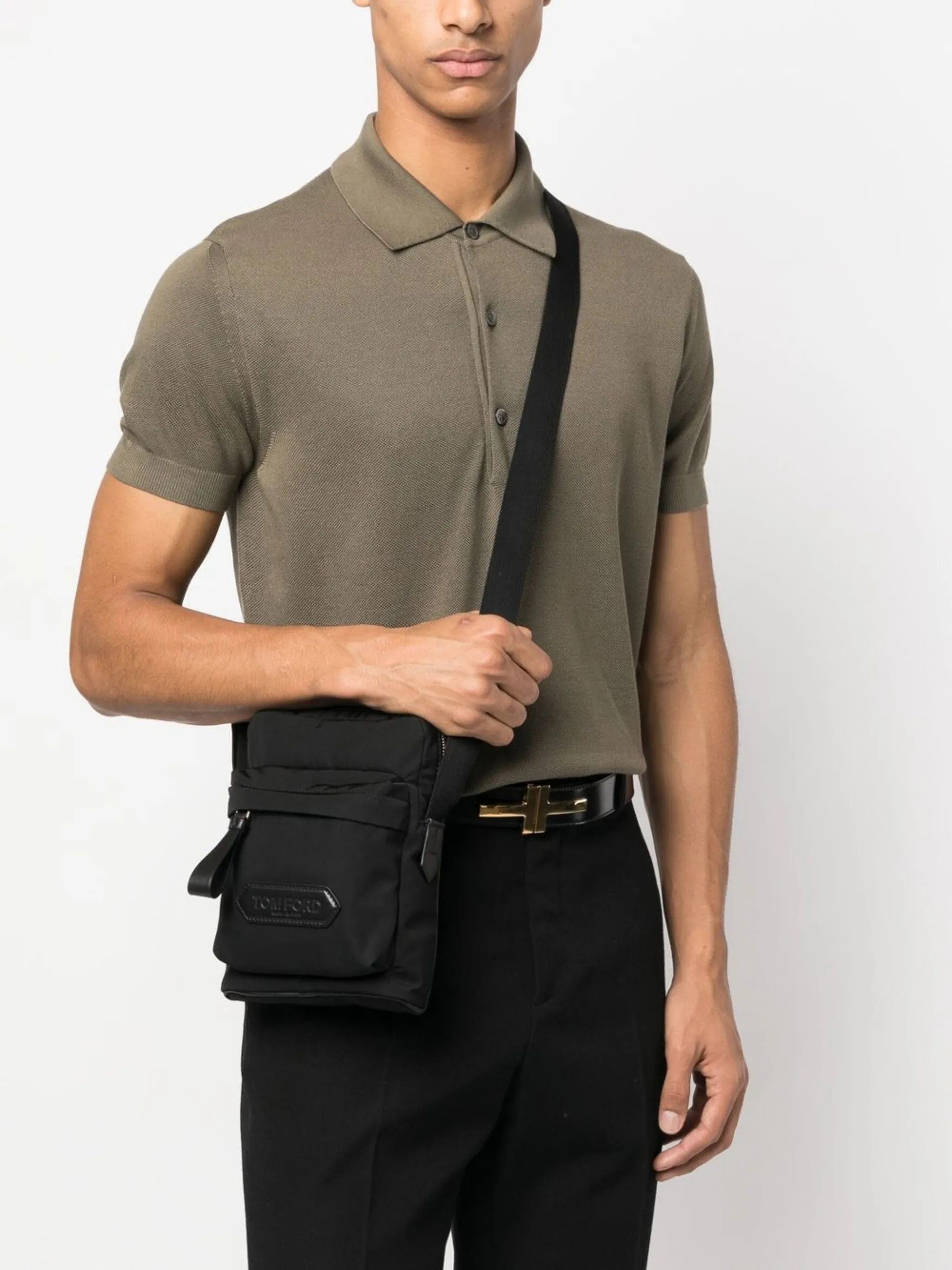 Tom Ford o1s22i1n0125 Size OS / Messenger Bag in Black Size ONE SIZE - 2 Thumbnail