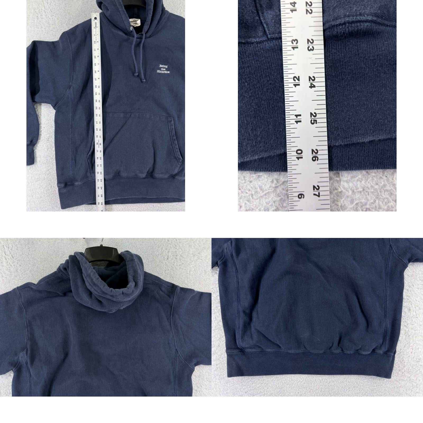 Champion Champion Reverse Weave Hoodie Mens Adult Large Blue Sweatshirt Size US L / EU 52-54 / 3 - 9 Thumbnail