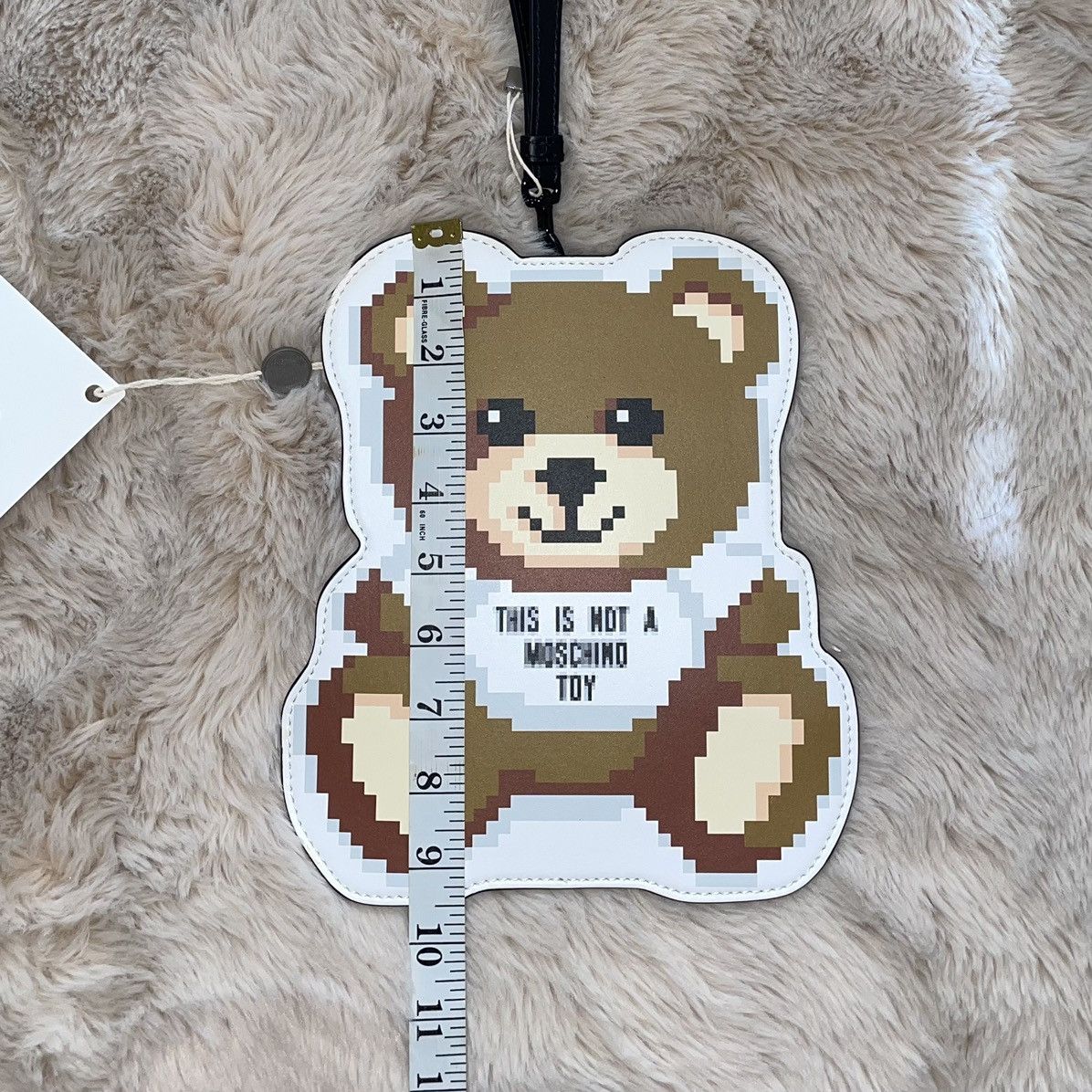 Moschino Moschino Runway The Sims Pixel Teddy Bear Crossbody Bag Size ONE SIZE - 8 Thumbnail