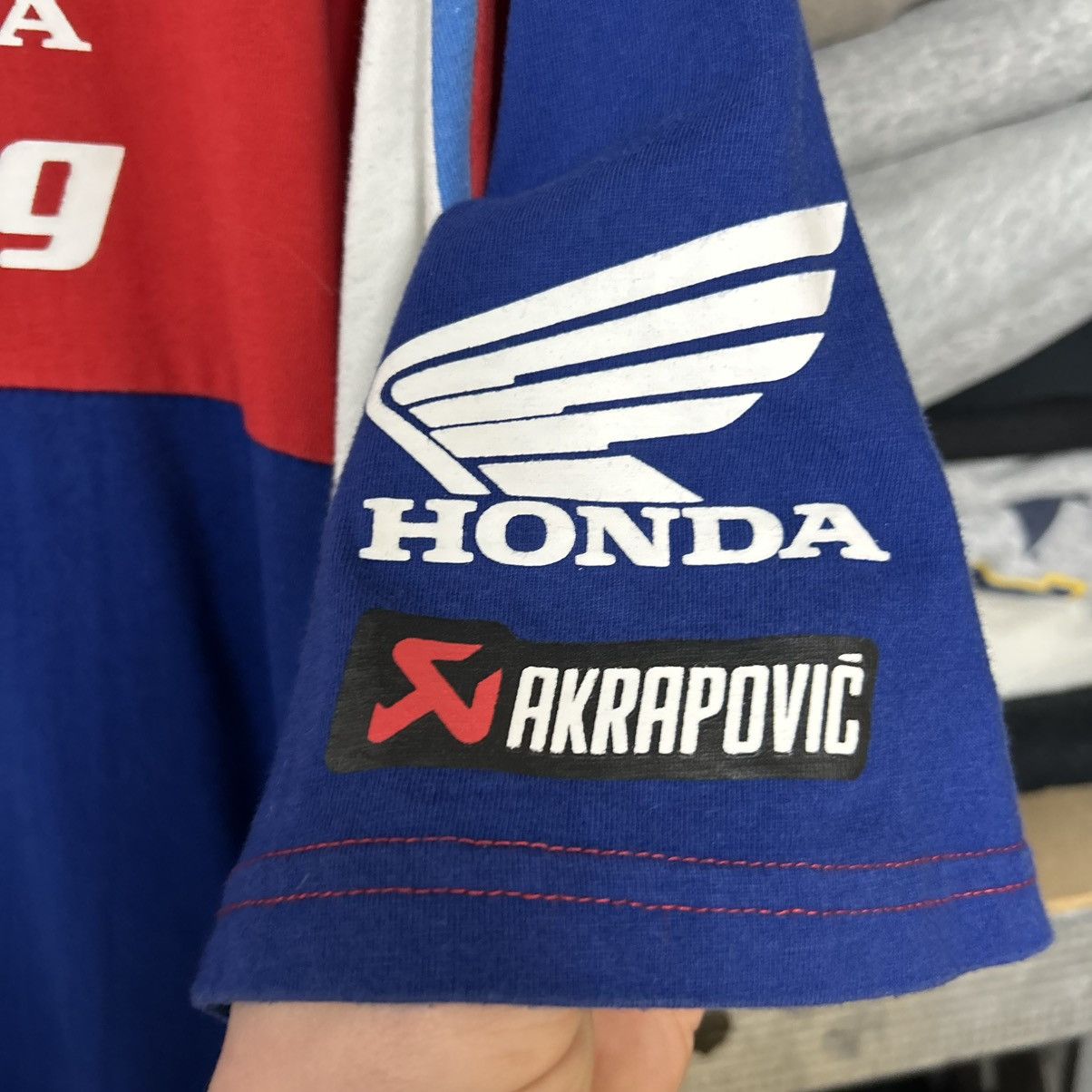 Honda Vintage Honda Racing Big logo Sponsors nascar tee size XXL Size US XXL / EU 58 / 5 - 7 Thumbnail
