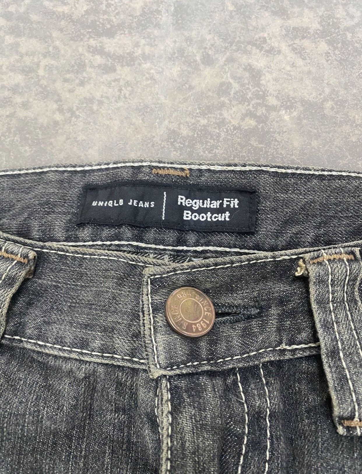 Hysteric Glamour Flareee☠️ Vintage Uniqlo Bootcut Jeans 80s 90s Punk Size US 34 / EU 50 - 6 Thumbnail