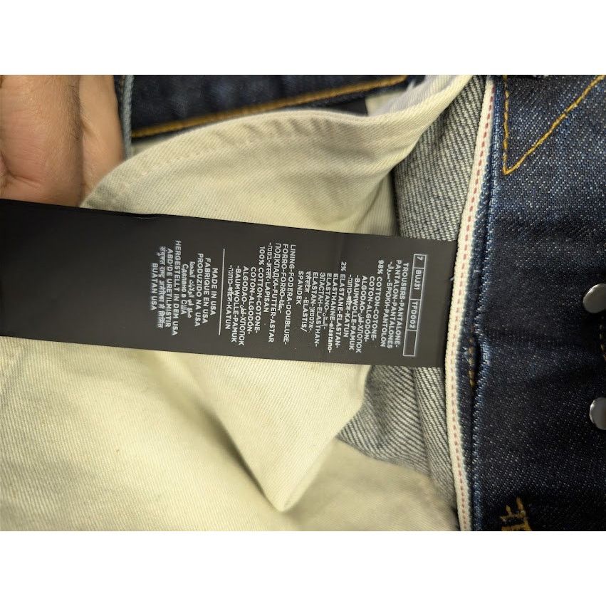 Tom Ford o1rshd1 Straight-Fit Denim Jeans in Navy Size US 33 - 18 Thumbnail
