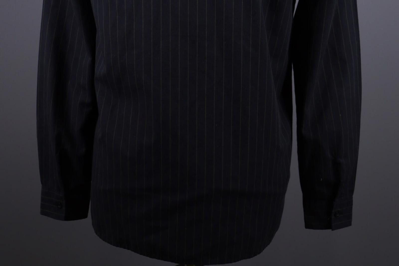 Carhartt Carhartt Black Striped Long Sleeve Overshirt Size M Size US M / EU 48-50 / 2 - 9 Thumbnail