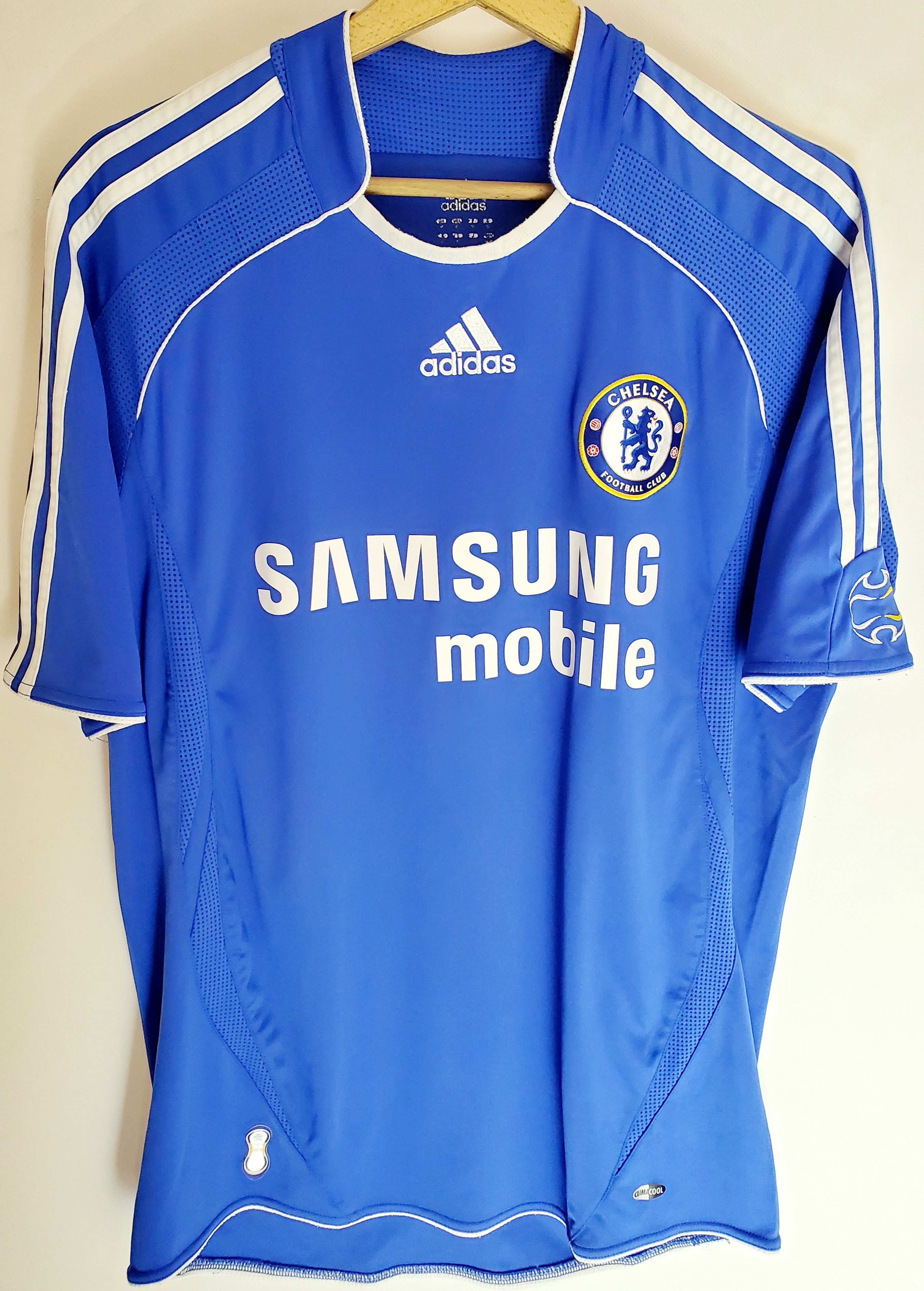 Adidas × Chelsea Soccer Vintage 2006-08 Chelsea adidas Home jersey M perfect conditi Size US M / EU 48-50 / 2 - 1 Thumbnail