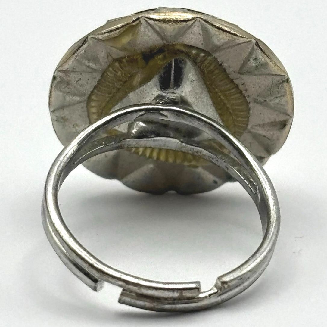 Other Silver & Brown Eye Ring Size ONE SIZE - 4 Thumbnail