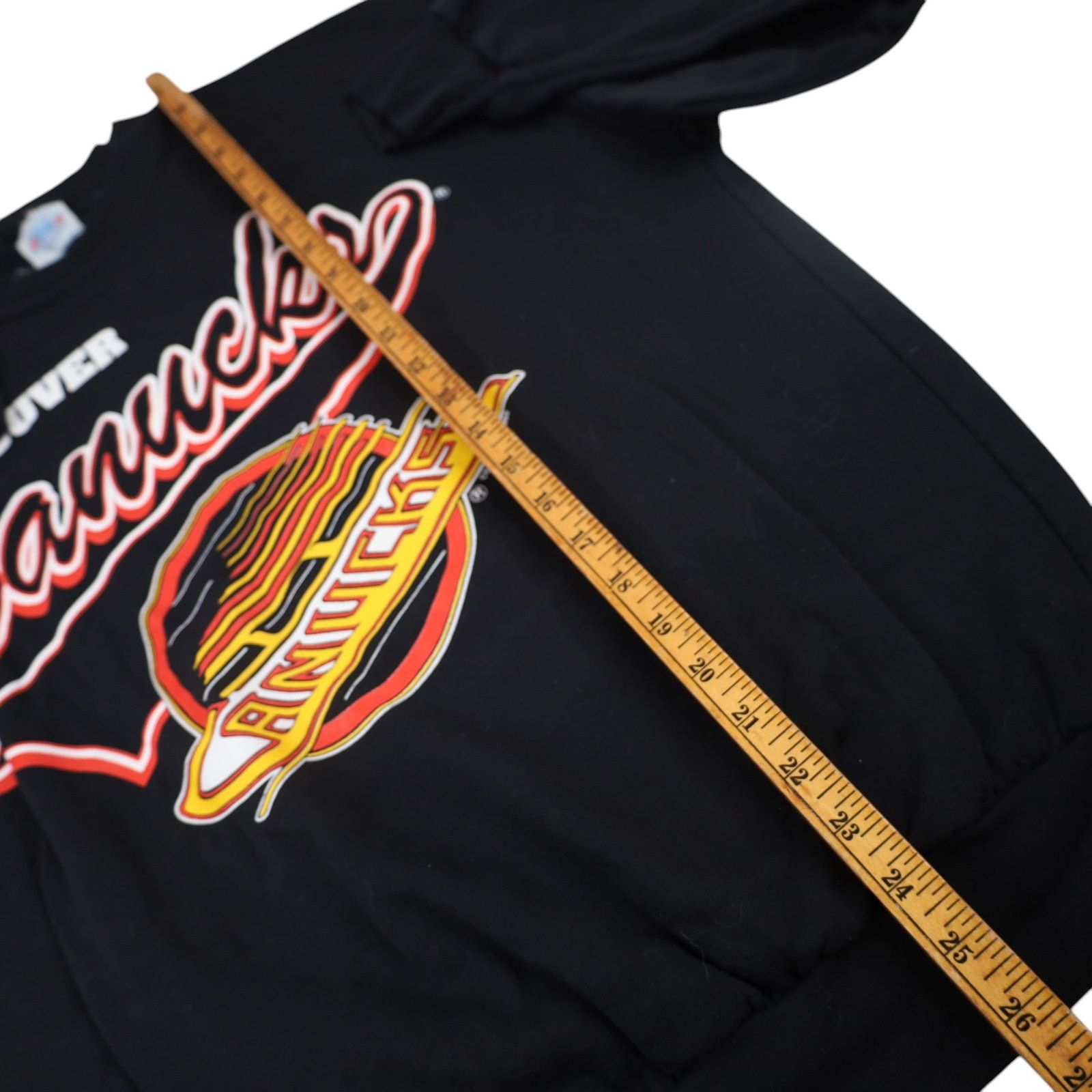 NHL × Vintage Vintage 90s Vancouver Canucks Hockey Graphic Sweatshirt Size US M / EU 48-50 / 2 - 8 Thumbnail