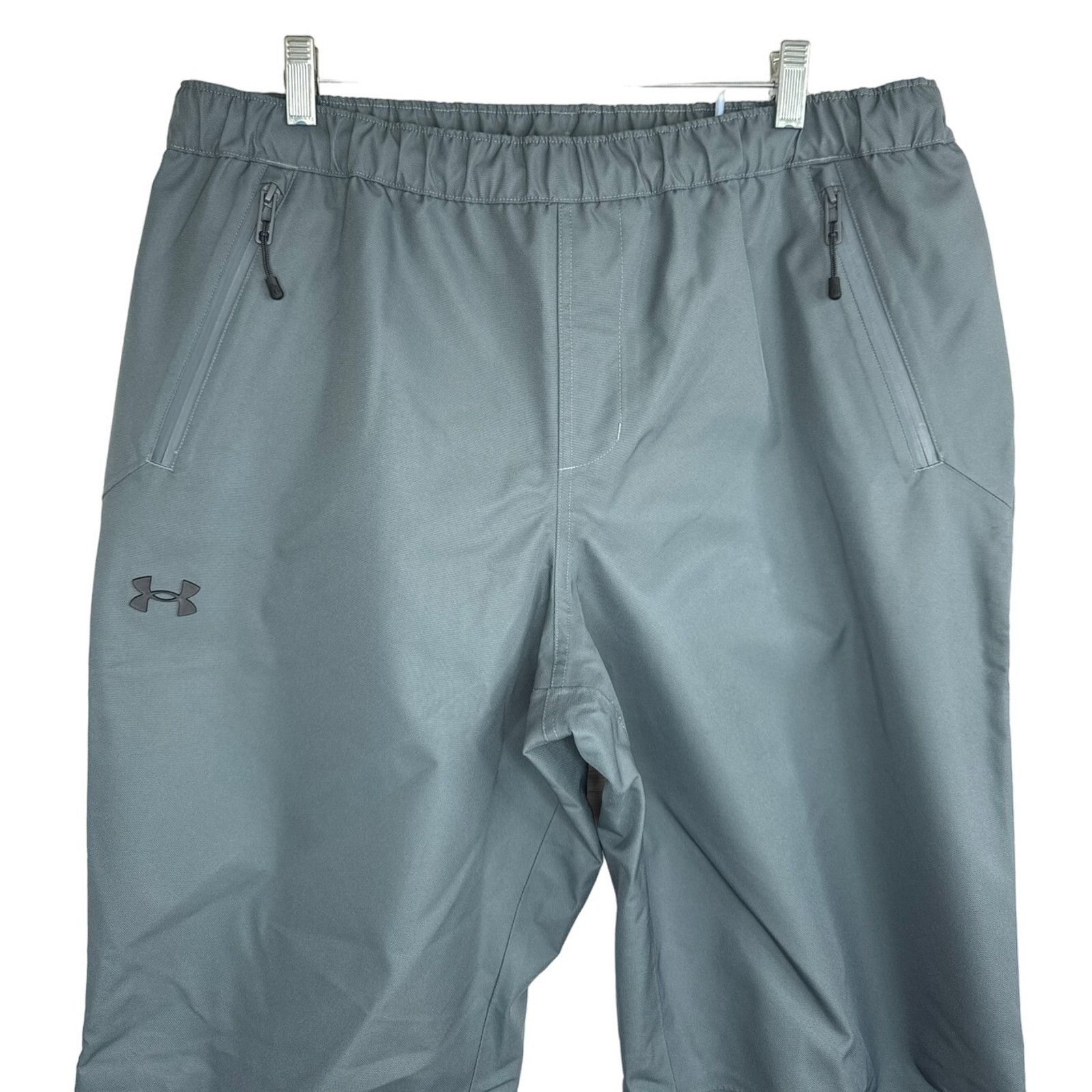 Under Armour Under Armour Stormproof Gray Lined Rain Pants Mens Size S Size US 34 / EU 50 - 9 Thumbnail