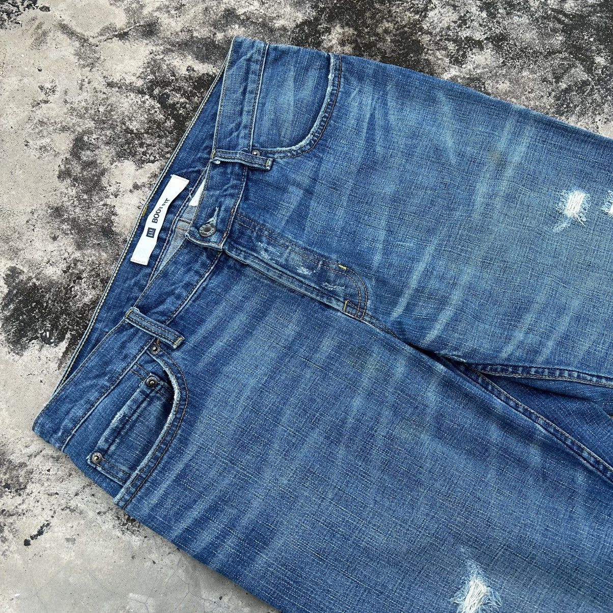 Japanese Brand Vintage 90s GAP BOOT FIT Blue Jeans Distressed Size US 36 / EU 52 - 4 Thumbnail