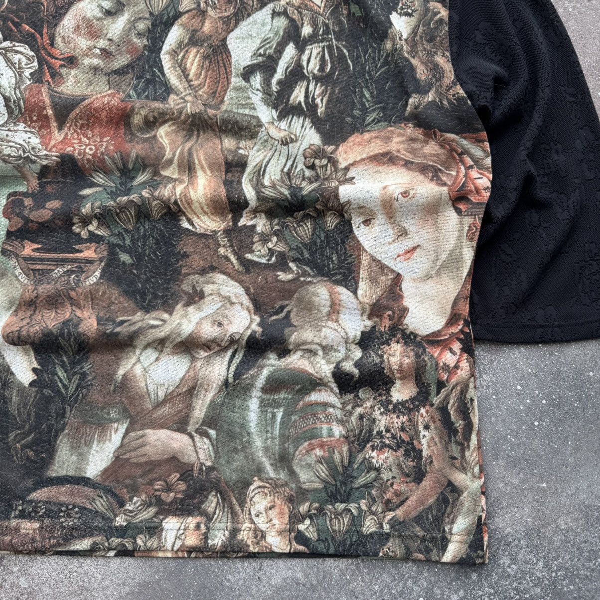 Hysteric Glamour Virgin Maria Printed Vintage Y2K Mesh 3/4 Sleeve Top Size M / US 6-8 / IT 42-44 - 11 Thumbnail