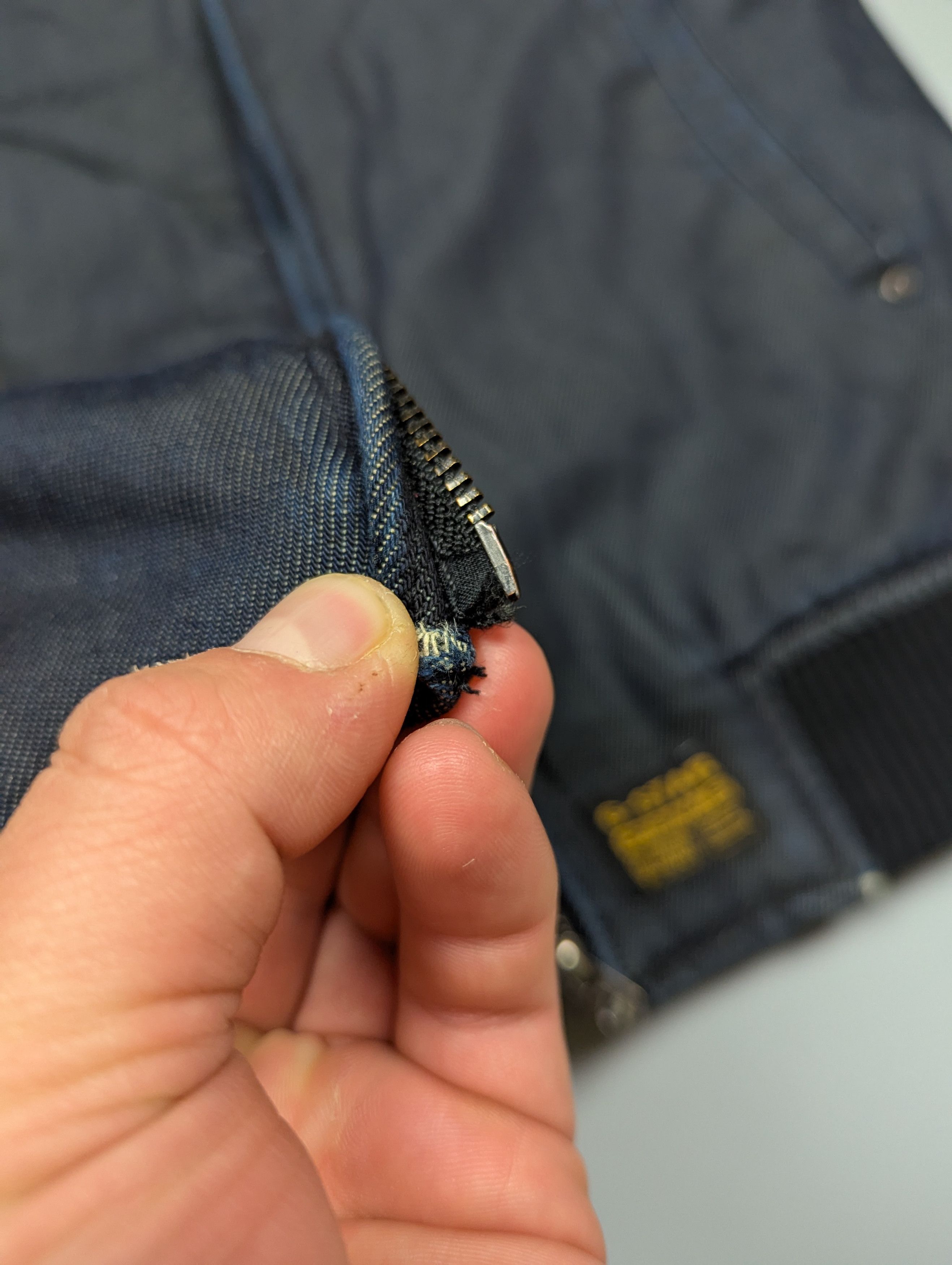 G-Star × Vintage G-Star RAW Dawn Denim Jacket Womens Dark Blue FullZip Jacket Size XS / US 0-2 / IT 36-38 - 13 Thumbnail