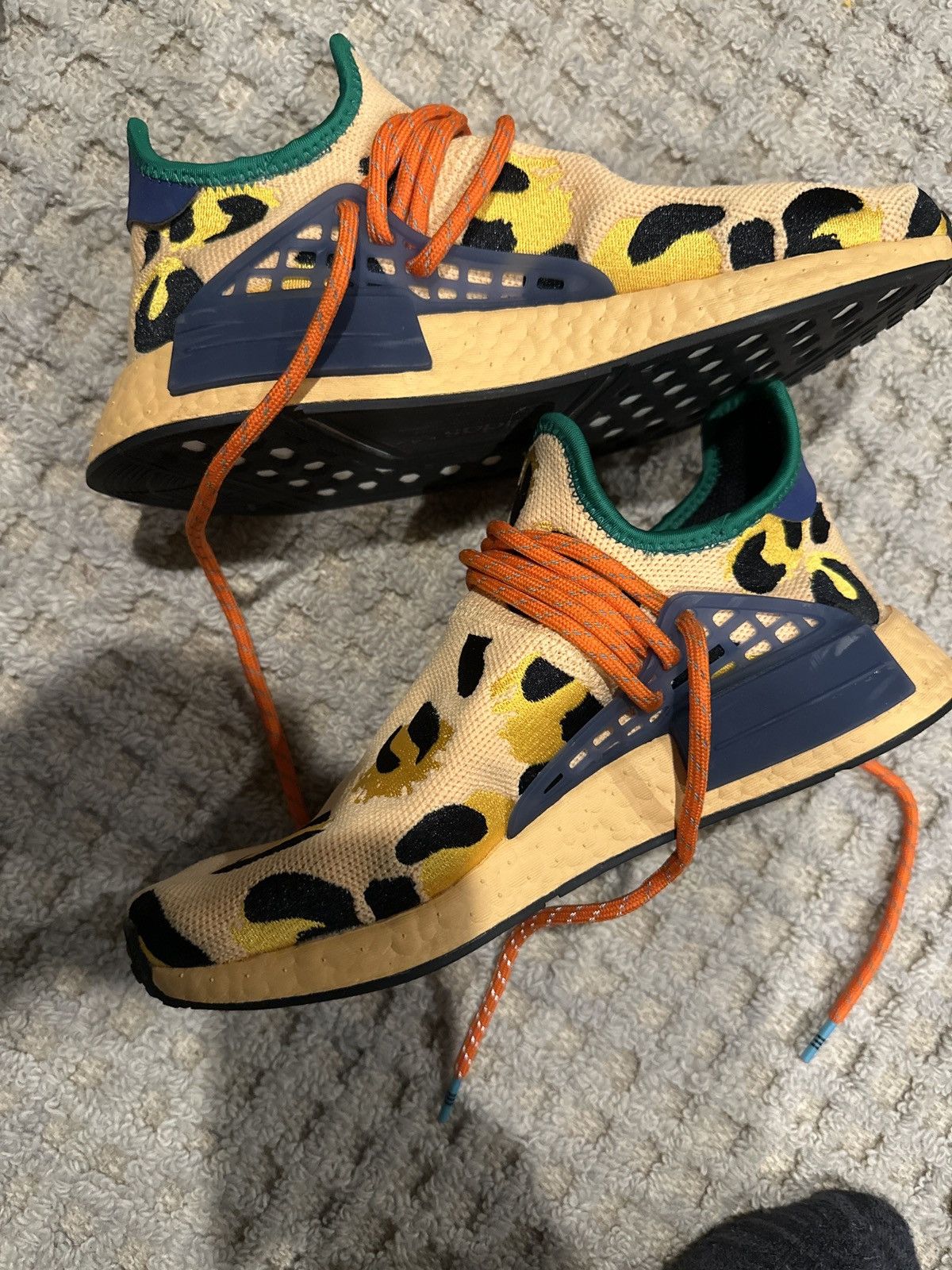 Adidas × Pharrell Adidas Pharrell NMD HU Animal Print Size US 6.5 / EU 39-40 - 3 Thumbnail