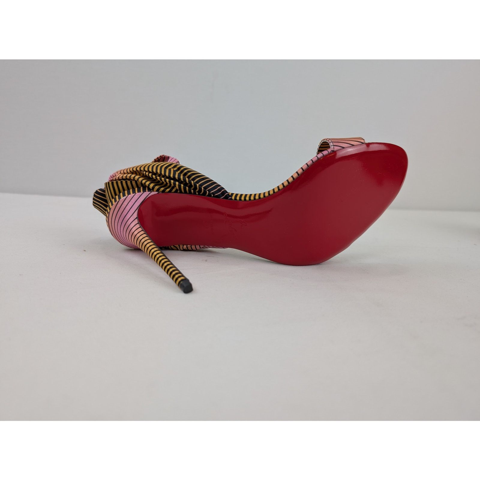 Christian Louboutin o1rshd1 Sandale Du Désert 100mm Heeled Sandal in Multicolor Size US 10 / IT 40 - 11 Thumbnail