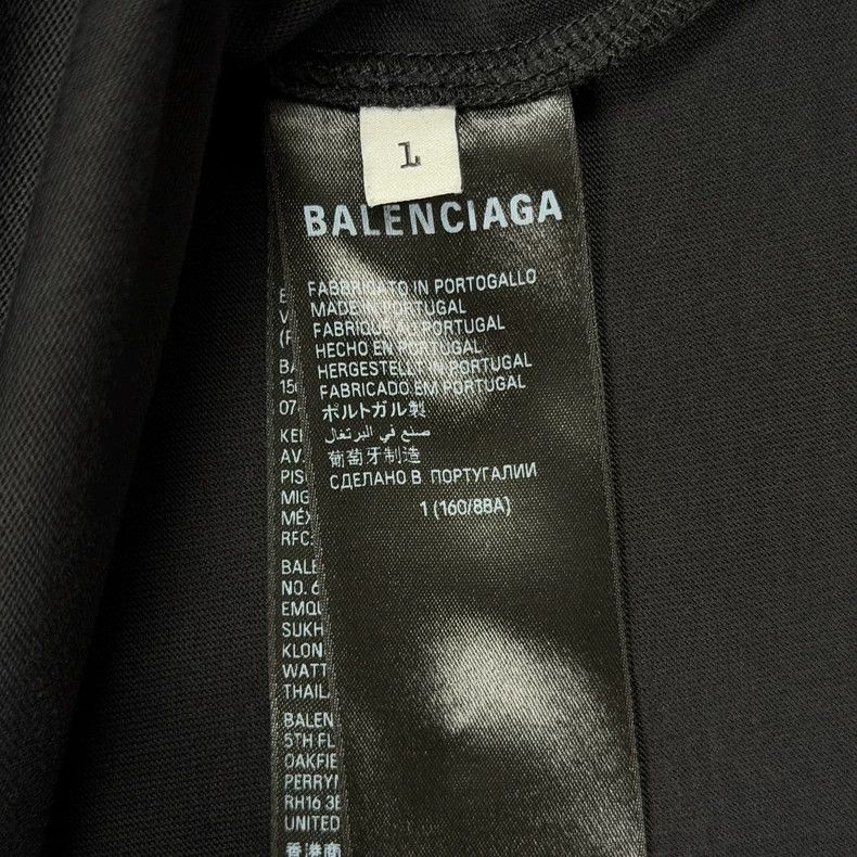 Balenciaga Balenciaga Black Bitcoin Pattern Short Sleeve Size US S / EU 44-46 / 1 - 6 Thumbnail