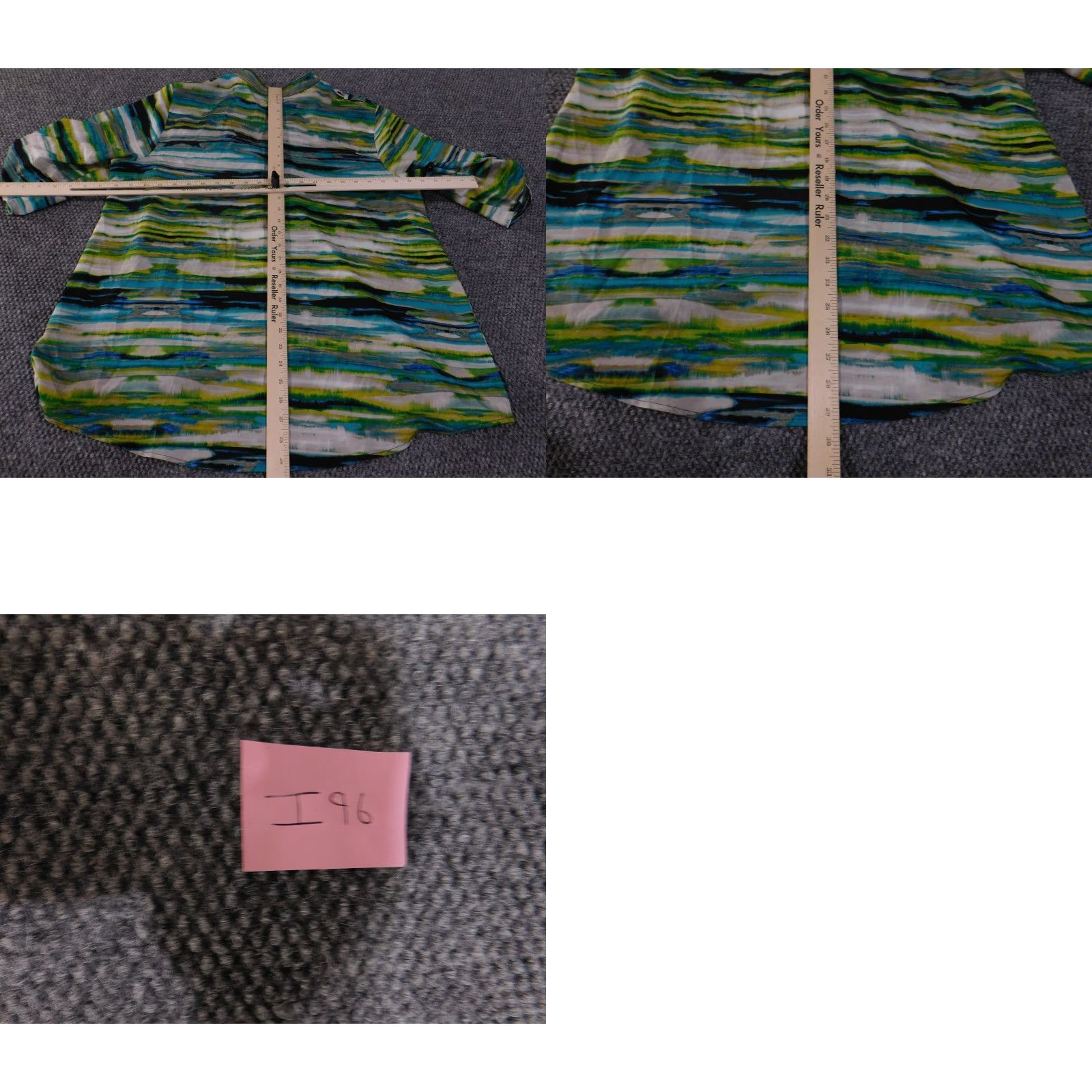 Calvin Klein Calvin Klein blouse womens 1X multicolor abstract Button Front Lightweight Size XL / US 12-14 / IT 48-50 - 9 Thumbnail