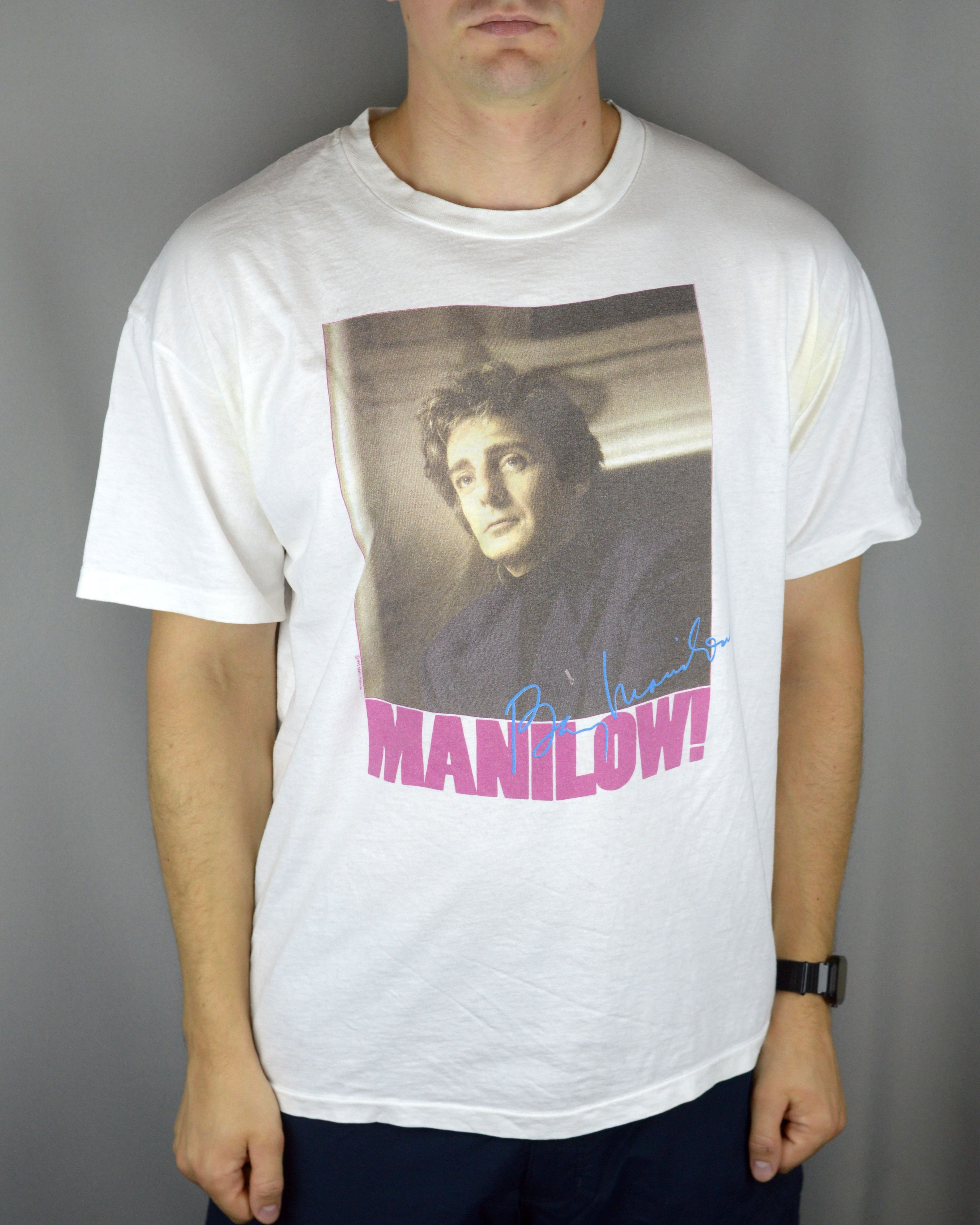 Vintage Vintage Barry Manilow Hits Tour 1993 Size US XL / EU 56 / 4 - 1 Thumbnail