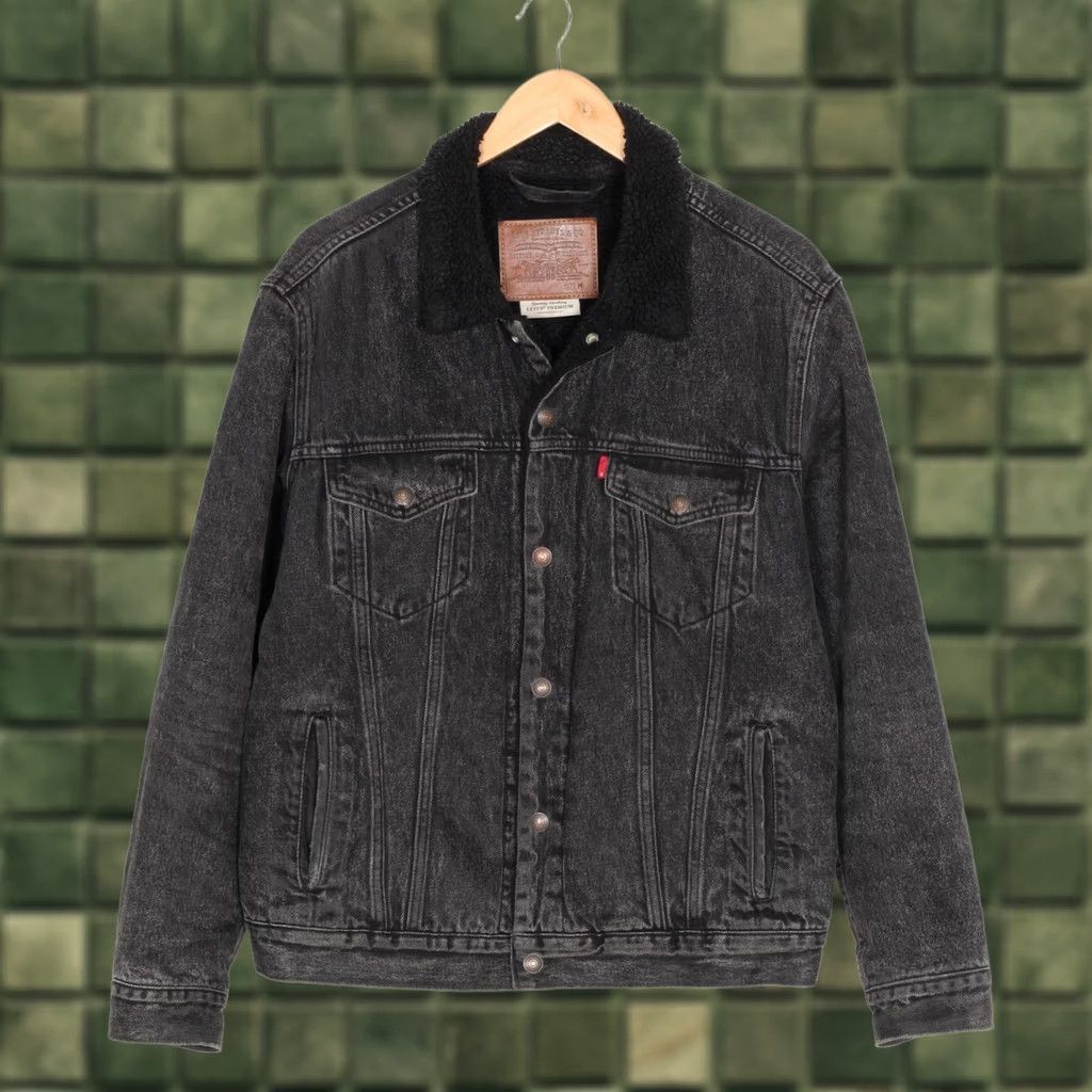 Levi's LEVI’S Type 3 Sherpa Trucker Denim Jacket Men Size M PREMIUM MJ6567 Jacket Mens Size US M / EU 48-50 / 2 - 1 Thumbnail